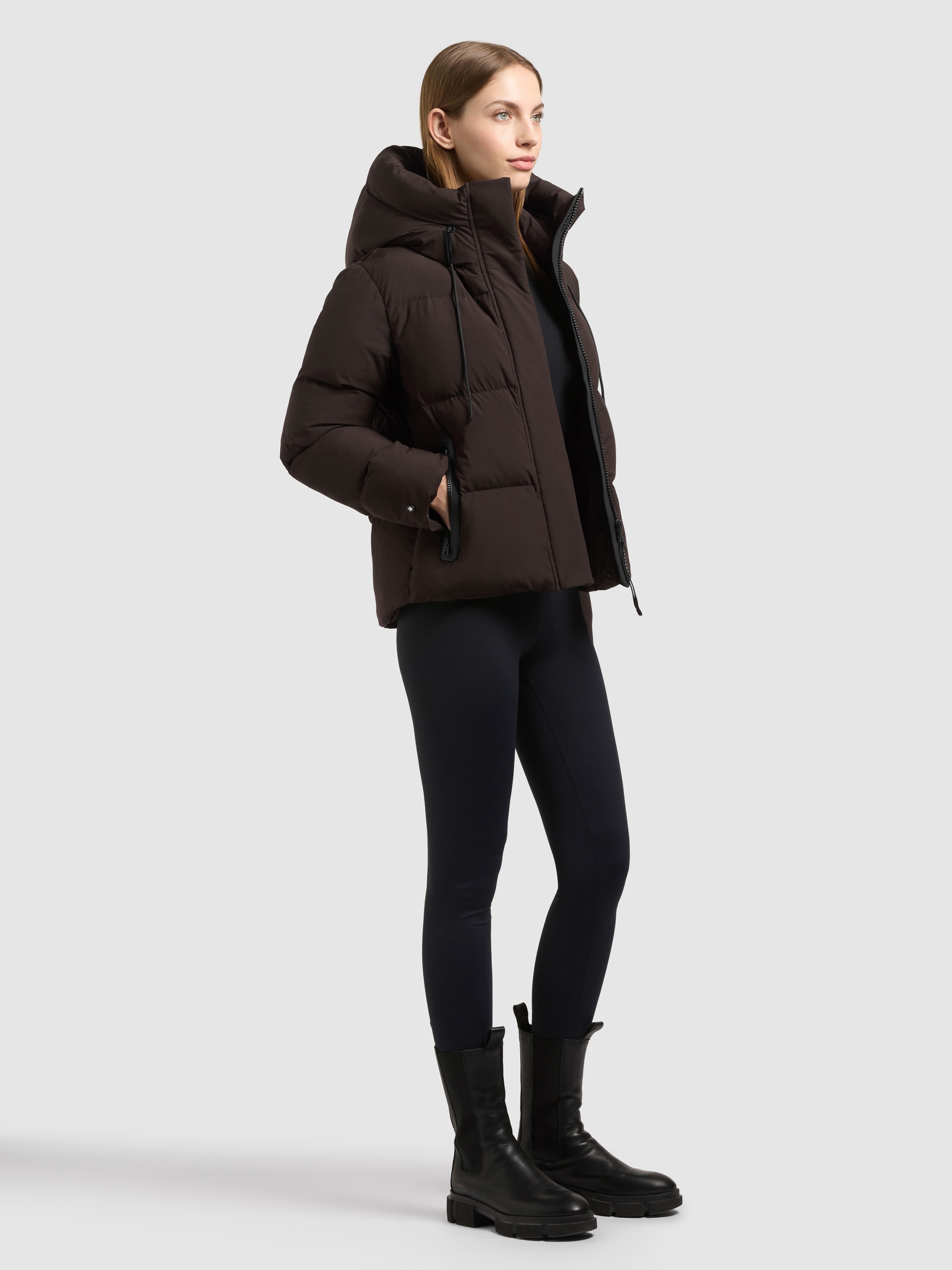 khujo Steppjacke »ENITS2 MATT« mit wasserabweisender PU-Beschichtung