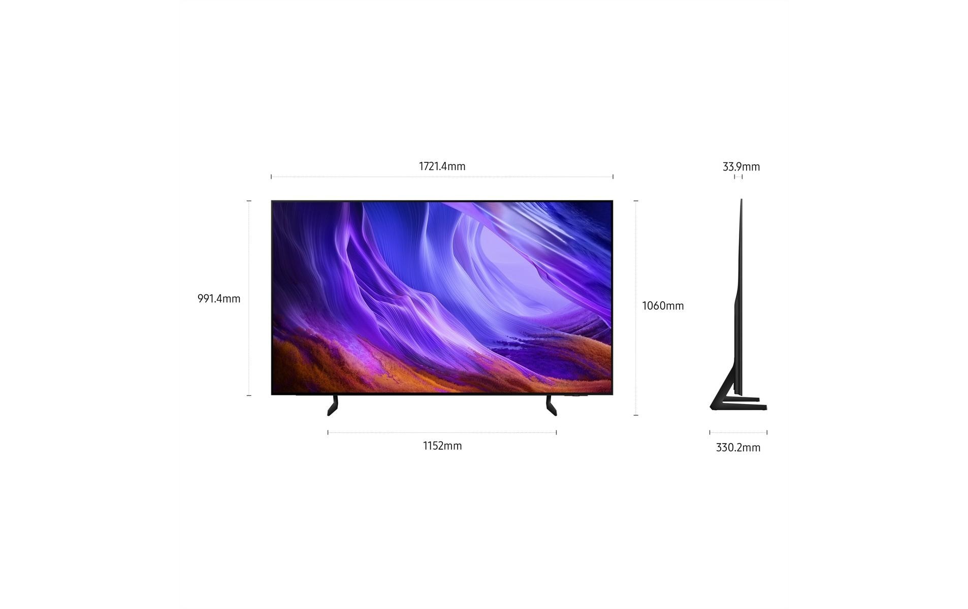 Samsung Téléviseur OLED »TV QE77S85H« 195 cm/77 ″ Télévision intelligente