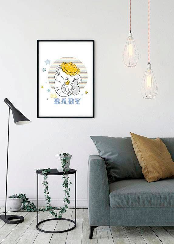 Komar Poster »Dumbo Little Baby«, Disney, (1 St.), Kinderzimmer, Schlafzimmer, Wohnzimmer