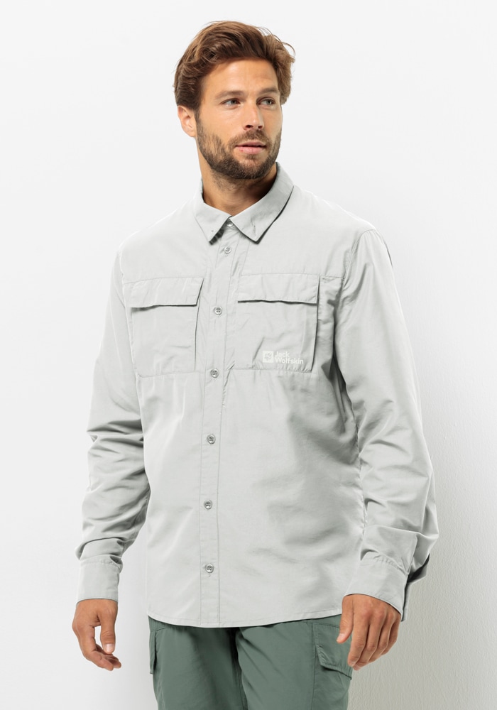 Image of Jack Wolfskin Langarmhemd "BARRIER L/S SHIRT M"