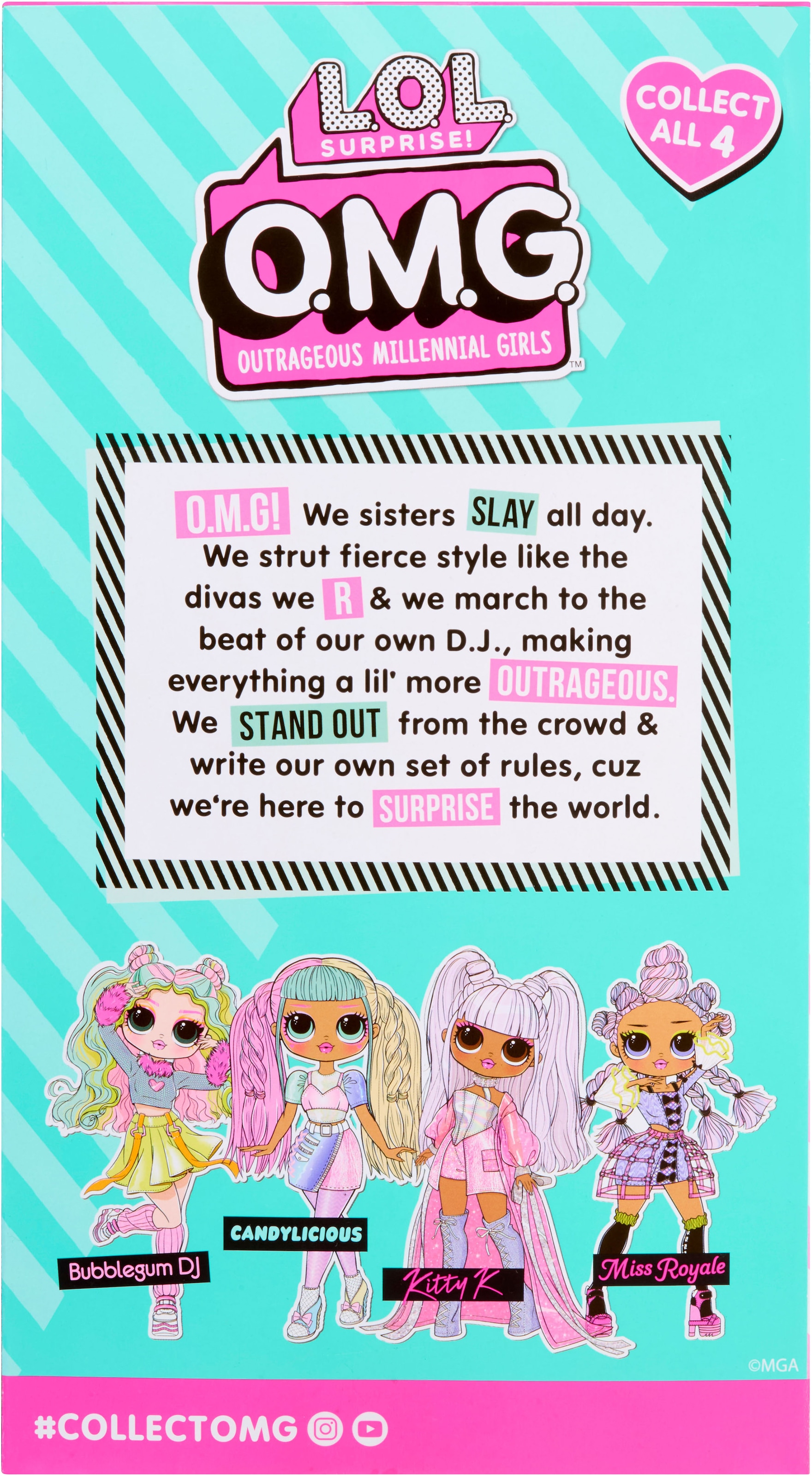 L.O.L. SURPRISE! Anziehpuppe »L.O.L. Surprise OMG Entry Doll - Kitty K«