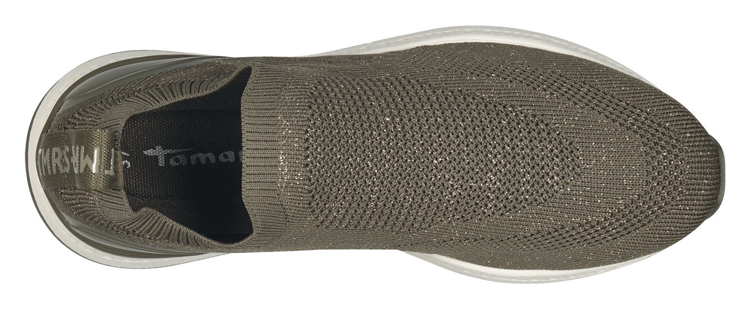 Tamaris Slip-On Sneaker, mit geprägtem T-Logo