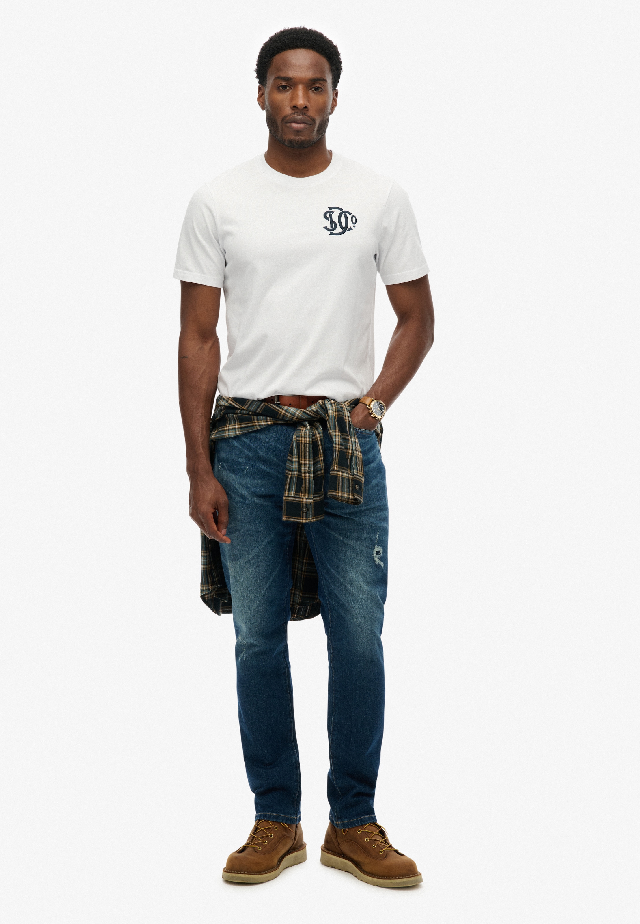 Superdry Shirt à col rond »Sd&co Neon Relaxed Tee« Baumwolle, regular fit