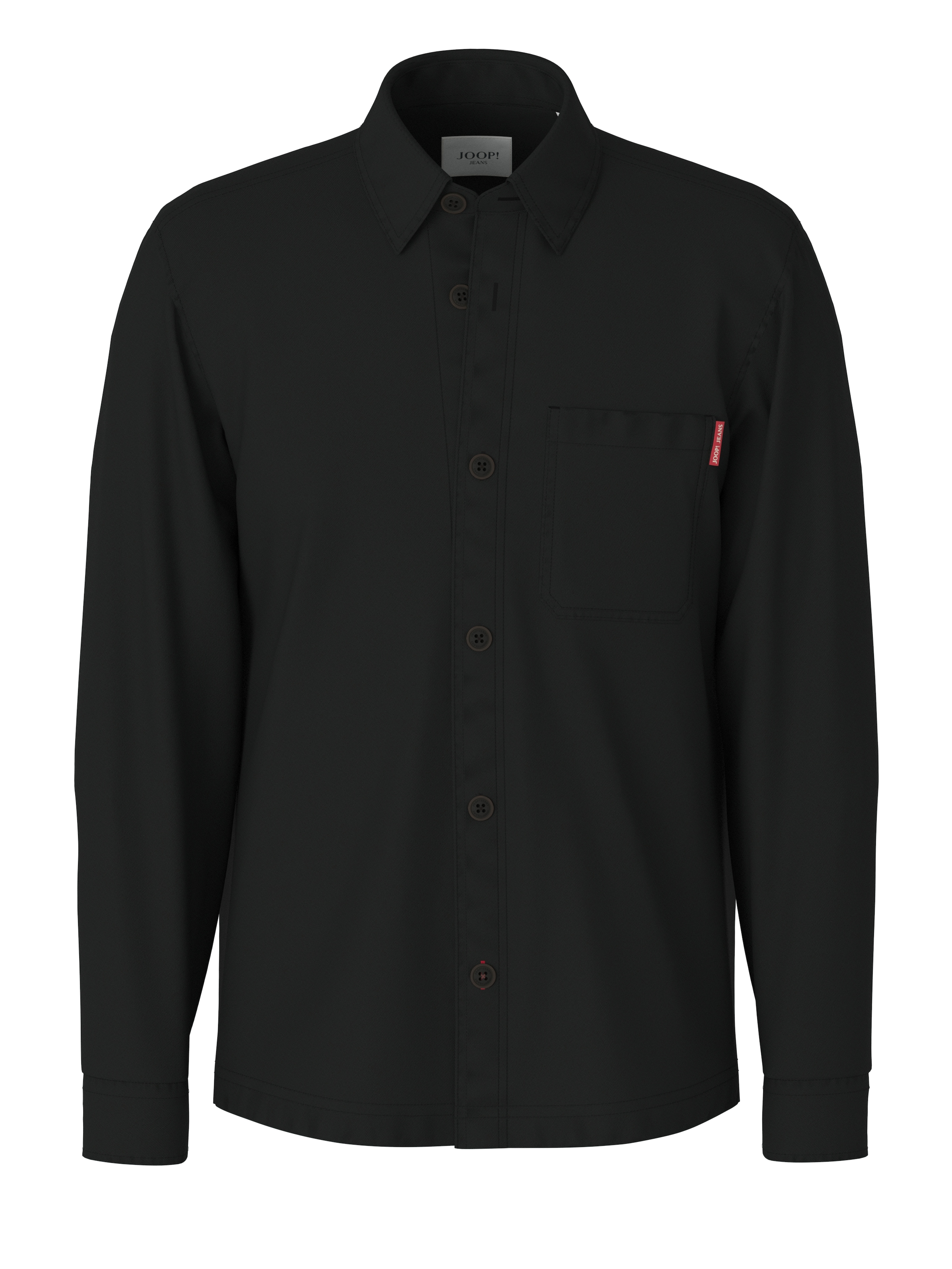 Image of Joop Jeans Langarmhemd "Harvi" mit Knöpfen
