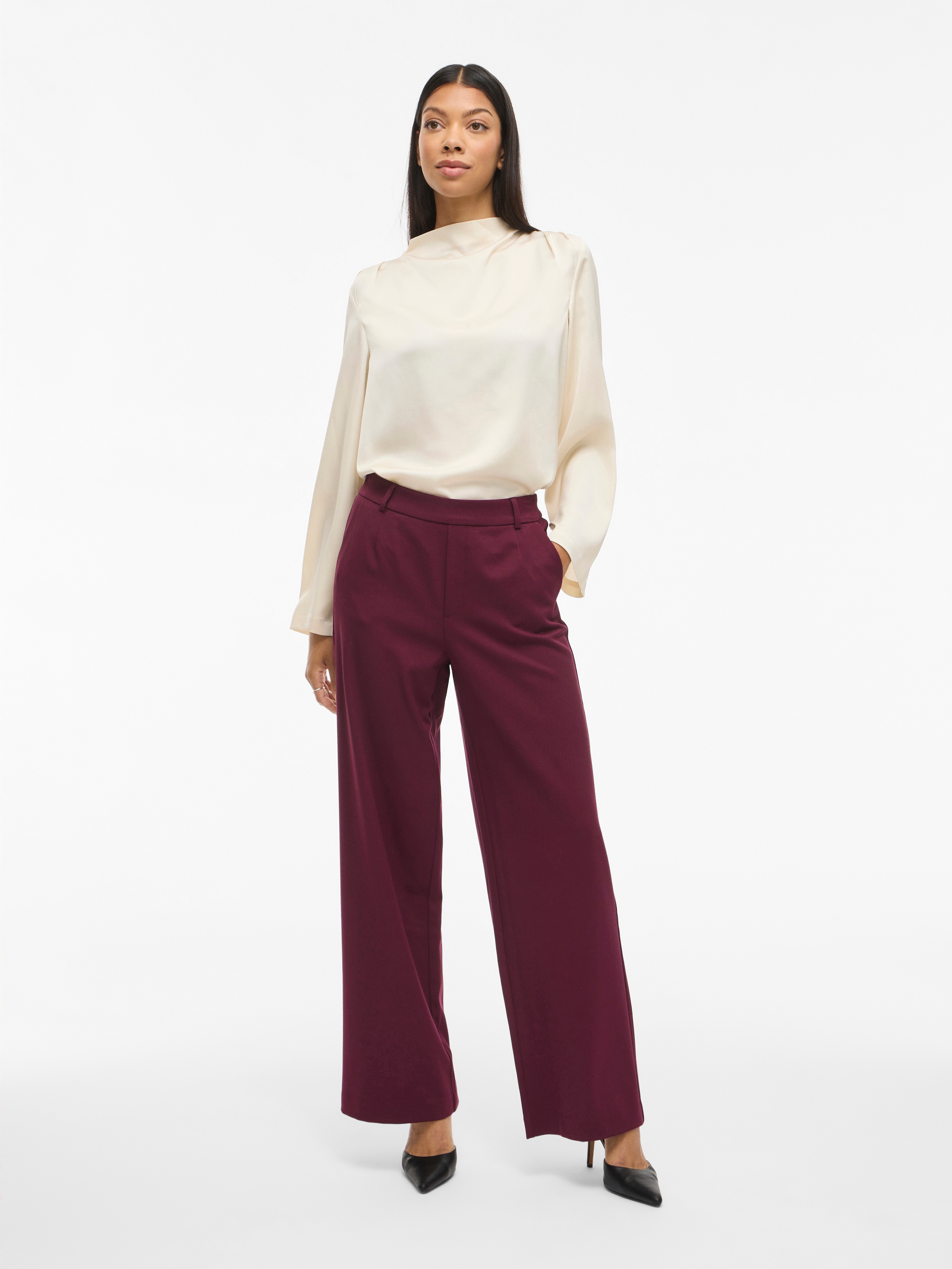 Vila Anzughose »VIVARONE HW WIDE PANT - NOOS«