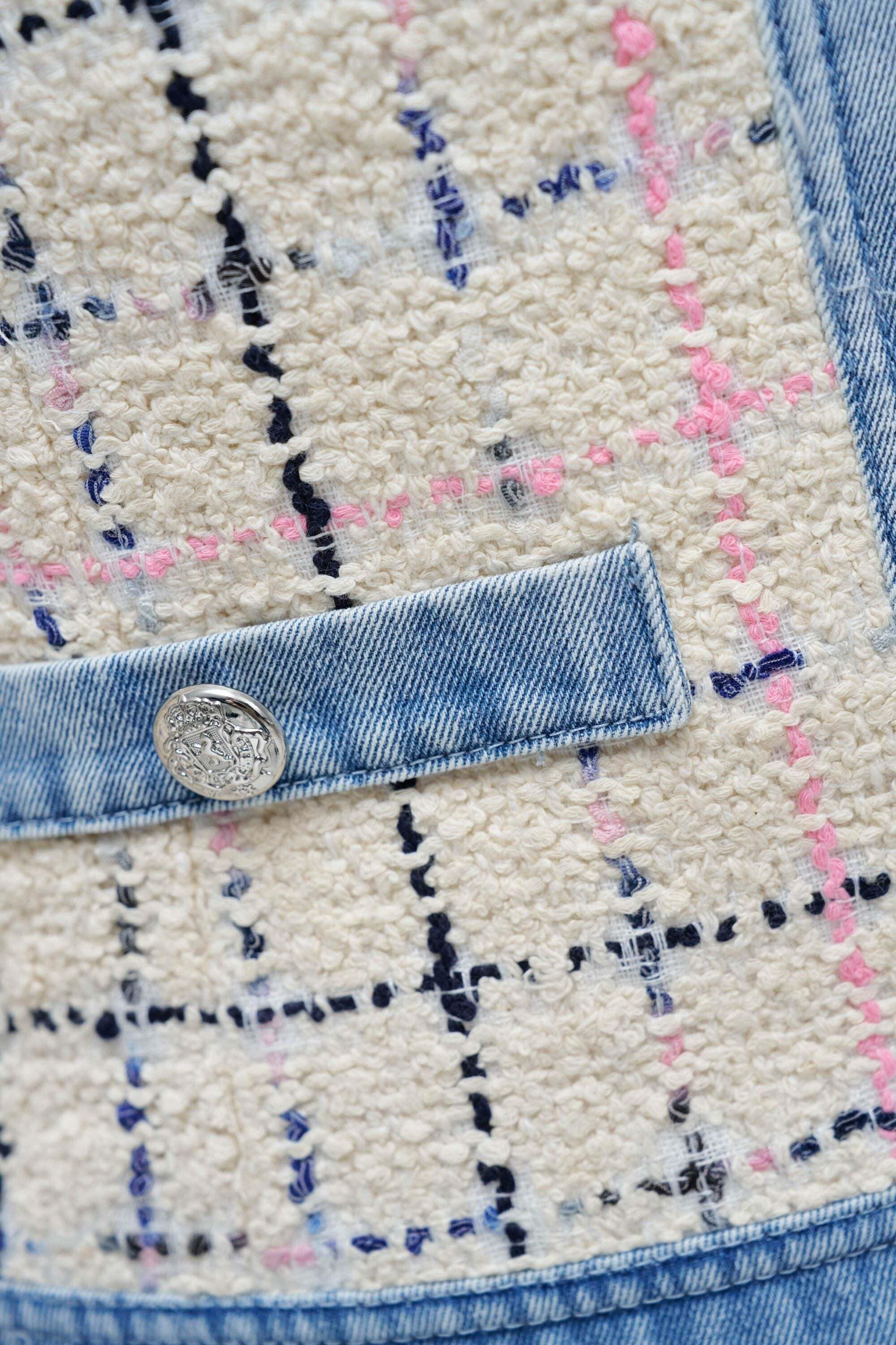 Salsa Veste courte »Salsa Jeans Jacke Tweed«