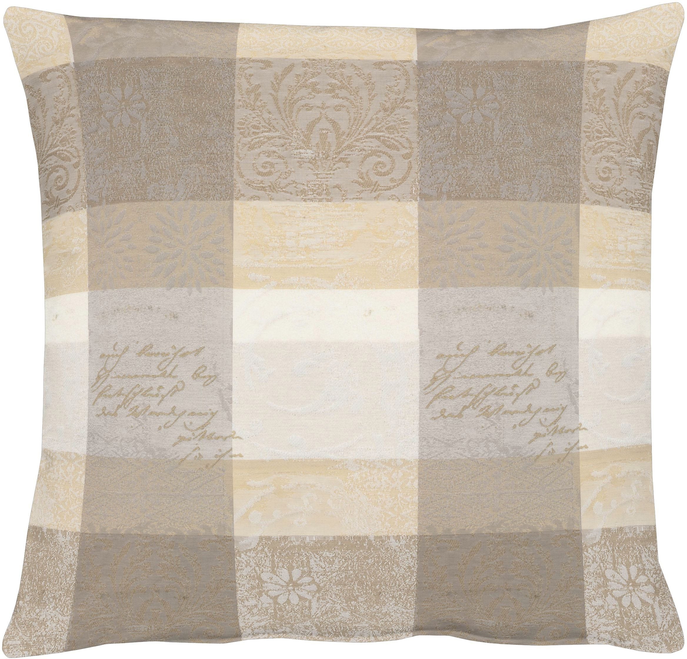 Image of APELT Dekokissen "3042 Zeitlos elegantes Jacquardmotiv" Kissenhülle mit Füllung, 1 Stück