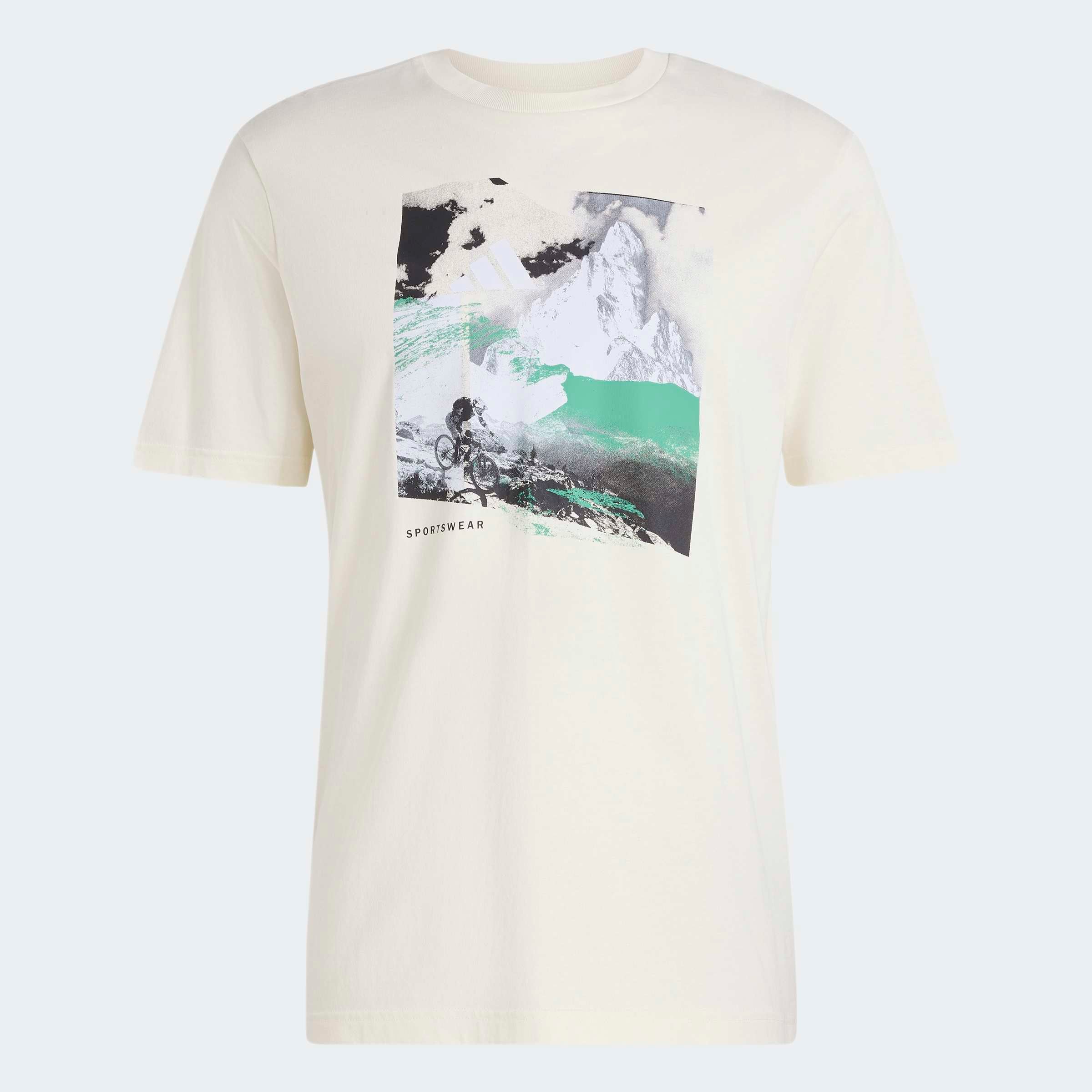 adidas Sportswear T-Shirt »M MOS OUTDOOR T« für Erwachsene, mit Rundhalsausschnitt, ohne Verschluss, aus Baumwolle