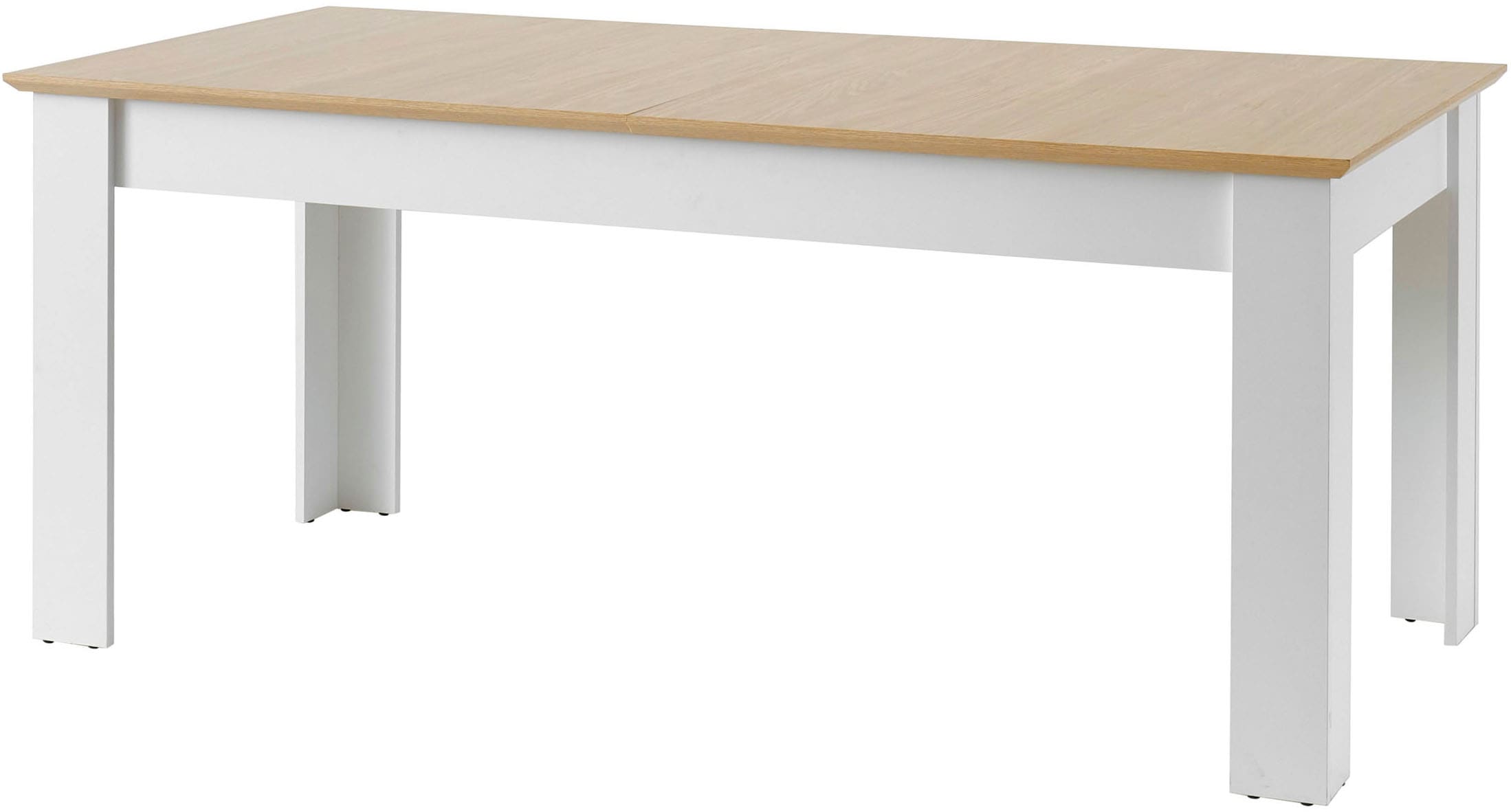 GOODproduct Esstisch »Brest, Tisch im Landhausstil, Wohnzimmertisch, Küchentisch« mit Auszugsfunktion, 180 cm ausziehbar auf 240 cm, Einlegeplatte