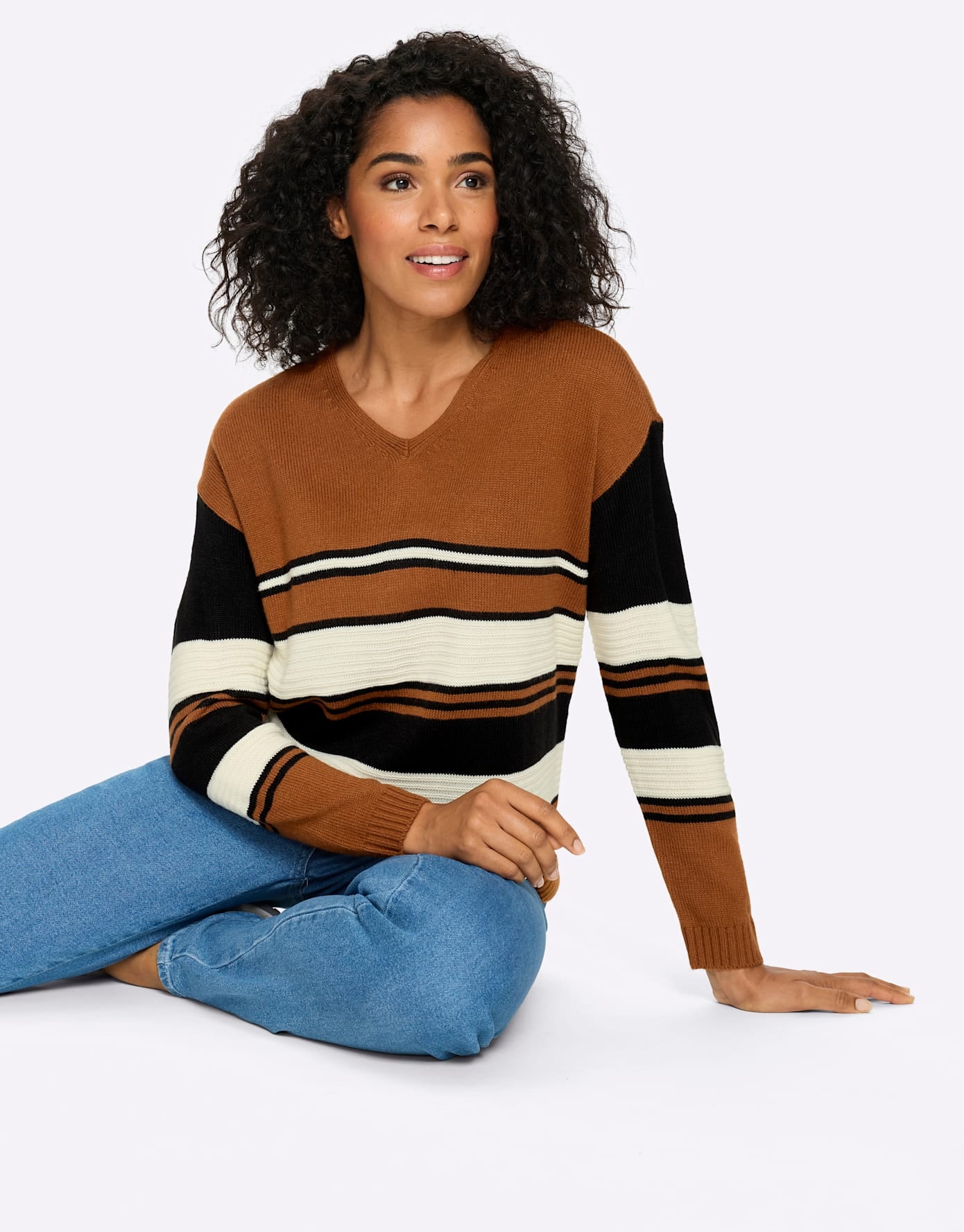 Classic Basics Pull en tricot »Langarm-Pullover«