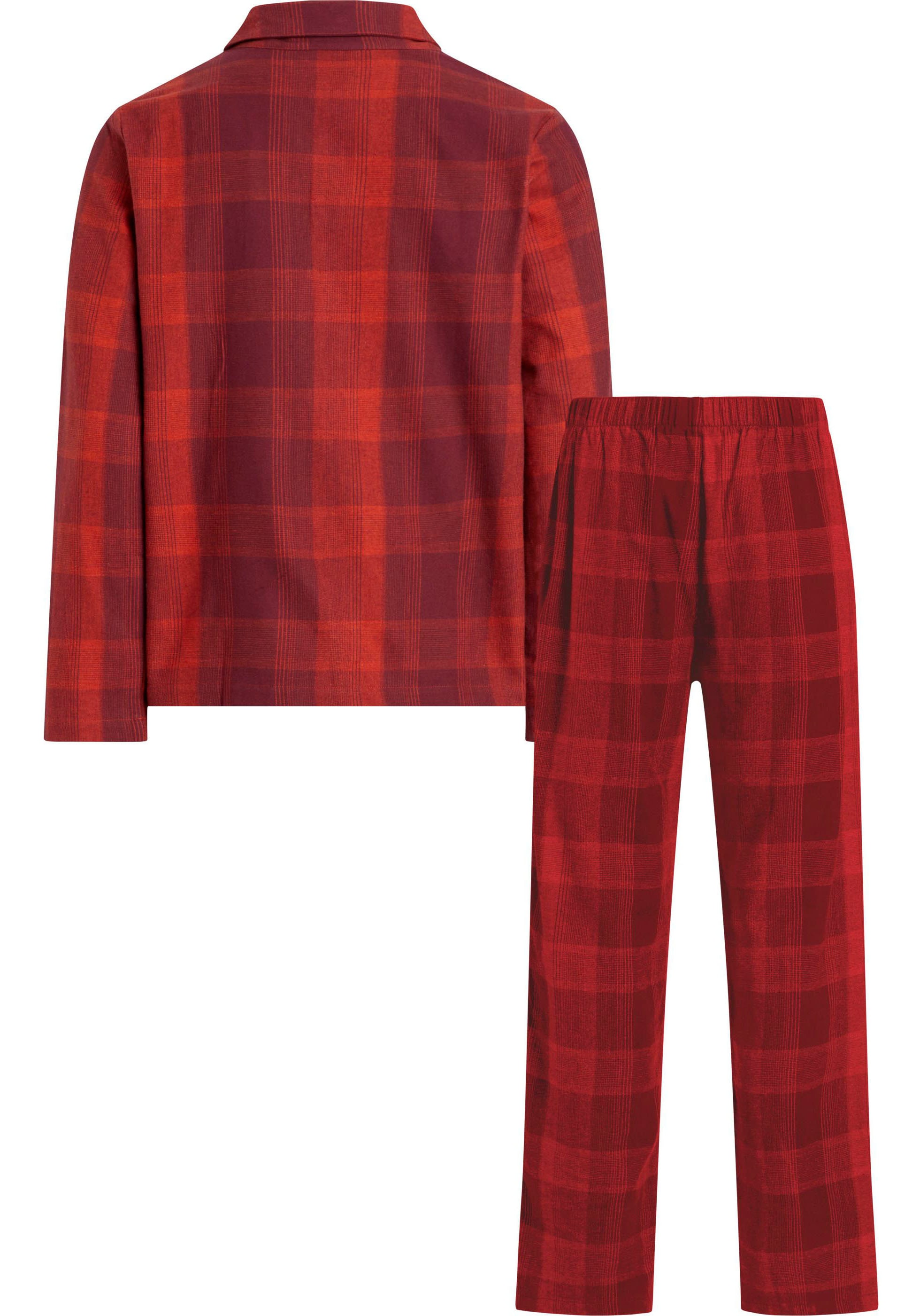 ♕ Calvin Klein Schlafanzug »L/S PANT SET«, mit Logostickerei auf der Brust  versandkostenfrei auf