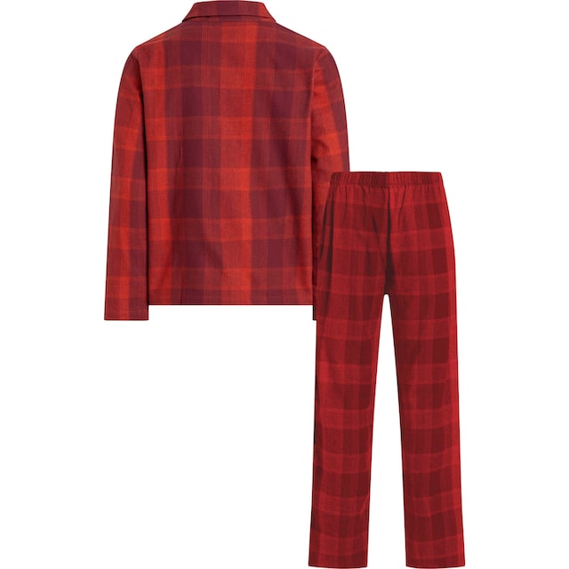 ♕ Calvin Klein Schlafanzug »L/S PANT SET«, mit Logostickerei auf der Brust  versandkostenfrei auf