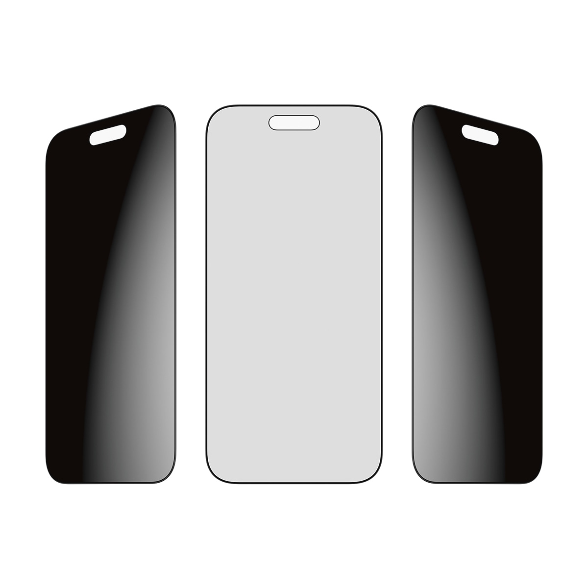 CARE by PanzerGlass Verre de protection d'écran »2-Way Privacy Ultra-Wide Fit Screen Protector« für Apple iPhone Air Displayschutzfolie, Schutzfolie, Bildschirmschutz, kratz- & stossfest