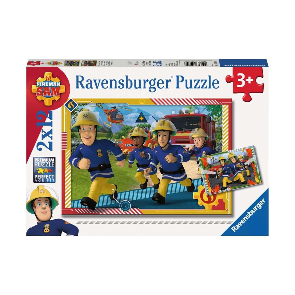 Ravensburger Puzzle »FS: Sam und sein Team«, (12 tlg.)