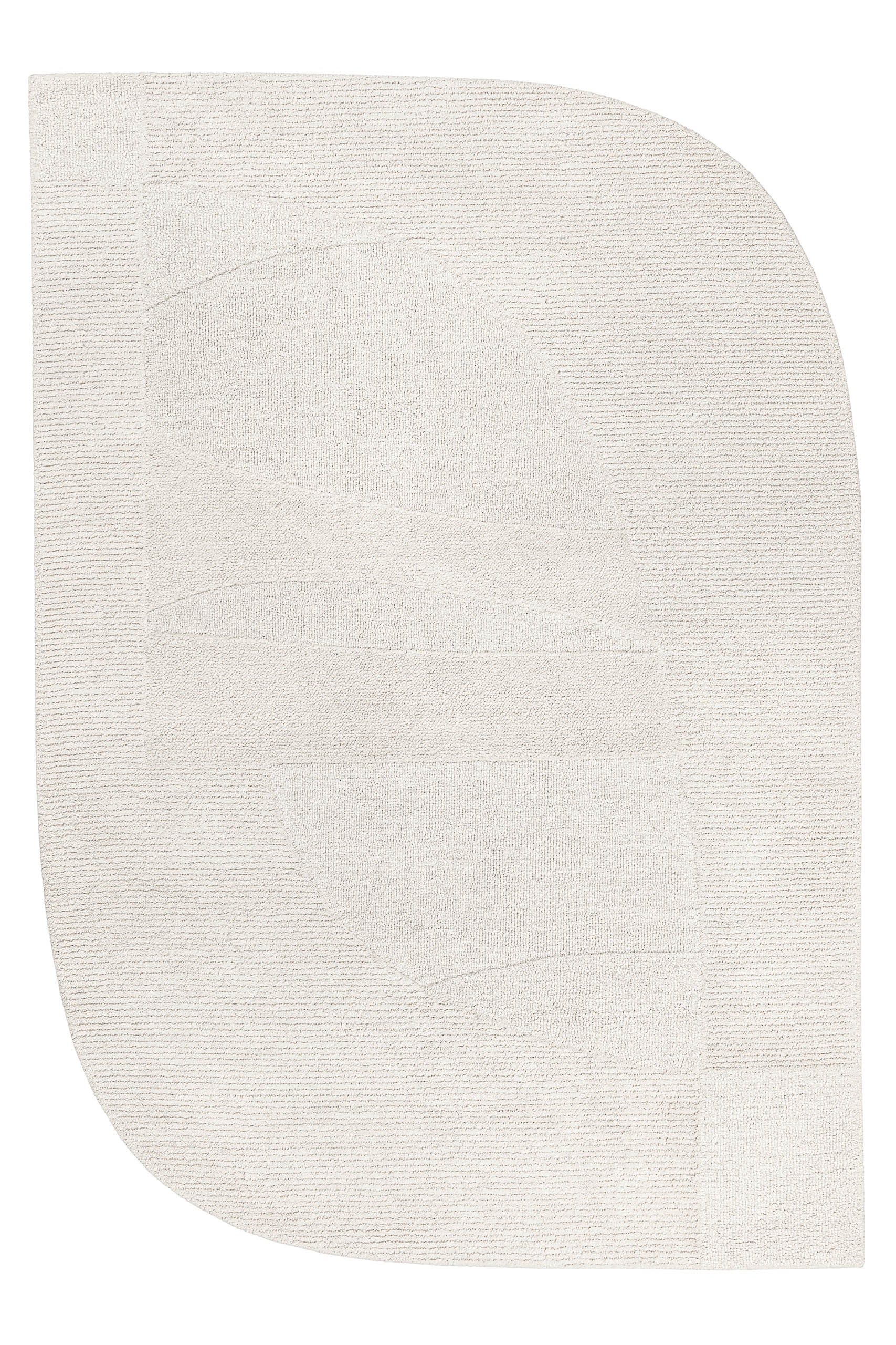 Wecon home Tapis »Dodo« Rectangulaire 10 mm Höhe Wollteppich, asymmetrisch, hochwertig, handgetuftet, robust, modern