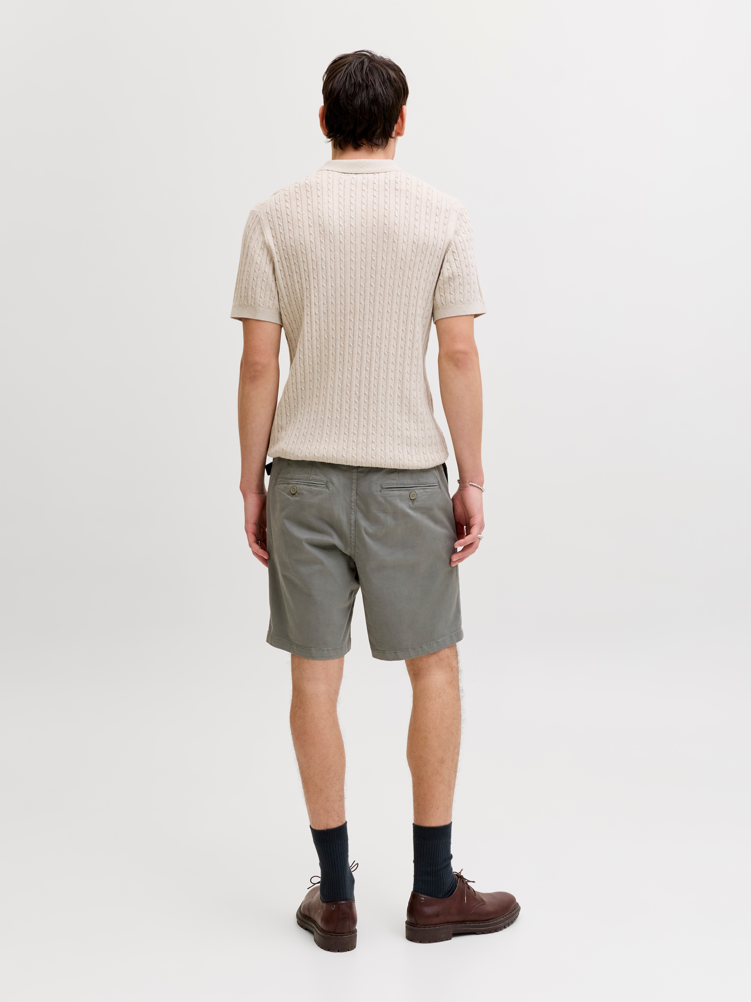 Jack & Jones Short en chino »JPSTACE VANCE CHINO SHORTS REG SN«  mélange coton, coupe décontractée