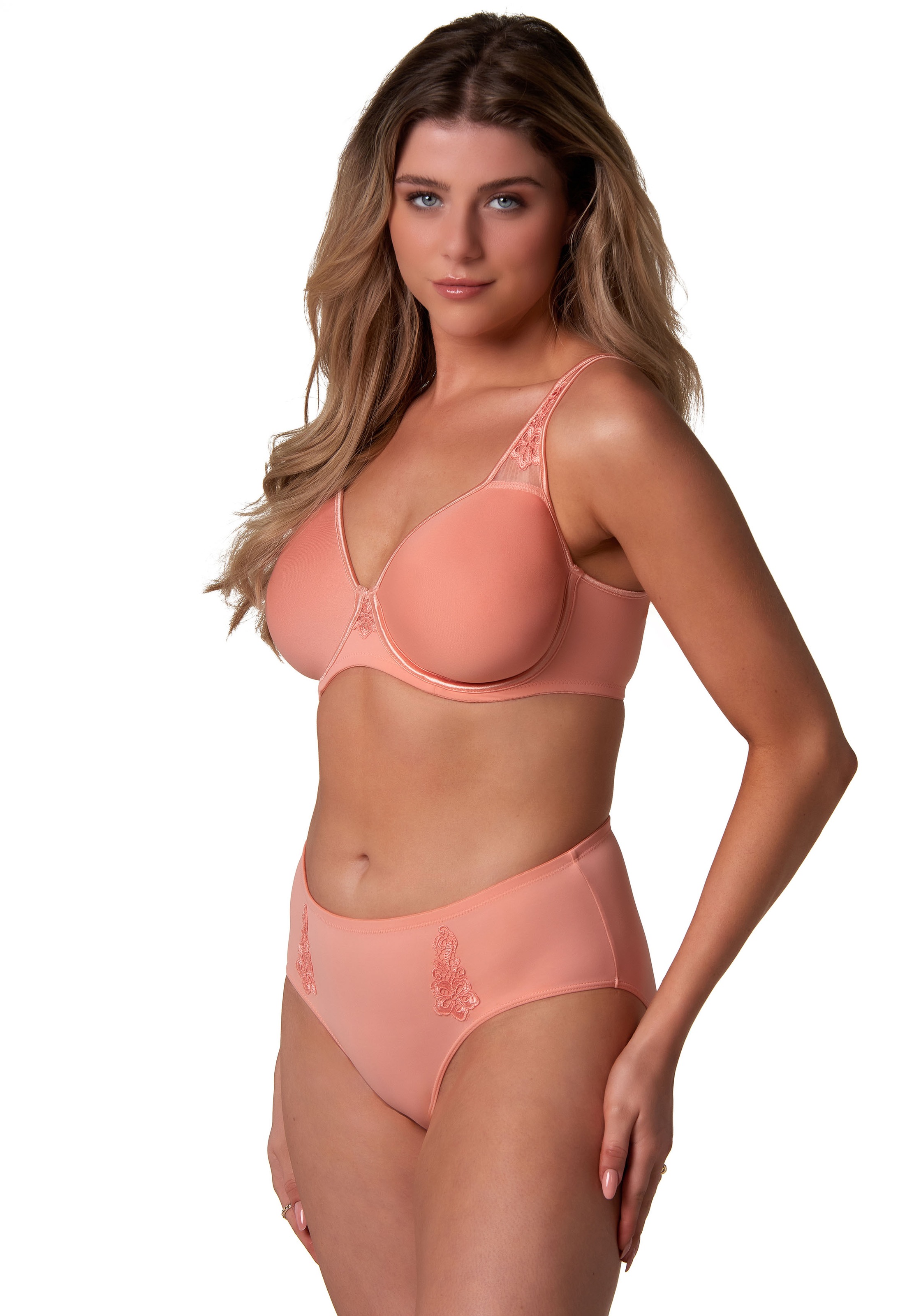 Elbrina Slip »Micro/lace«, mit eleganter Schleife und Stickerei