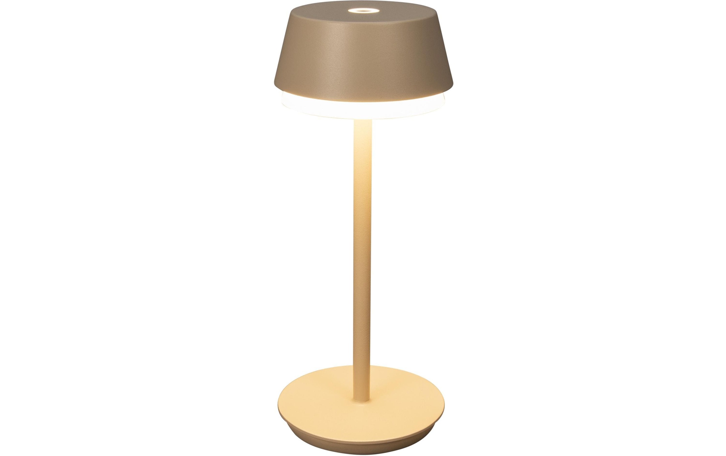 Image of KONSTSMIDE LED Tischleuchte "Lyon Sand, 2700-4000 K / RGB" Farbwechsler Neutralweiss Warmweiss
