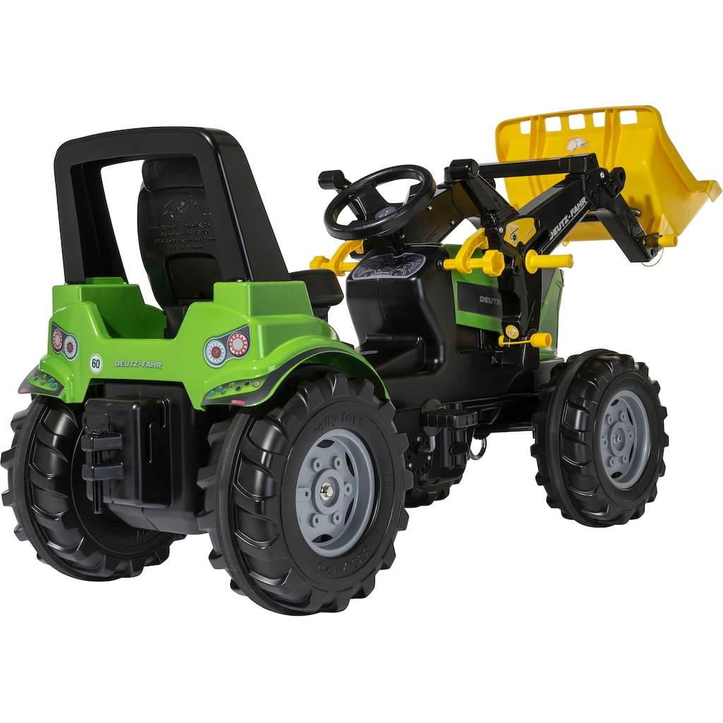 rolly toys® Trettraktor »rollyFarmtrac Premium II Deutz 8280 TTV«, mit Frontlader, BxTxH: 150x54x75 cm