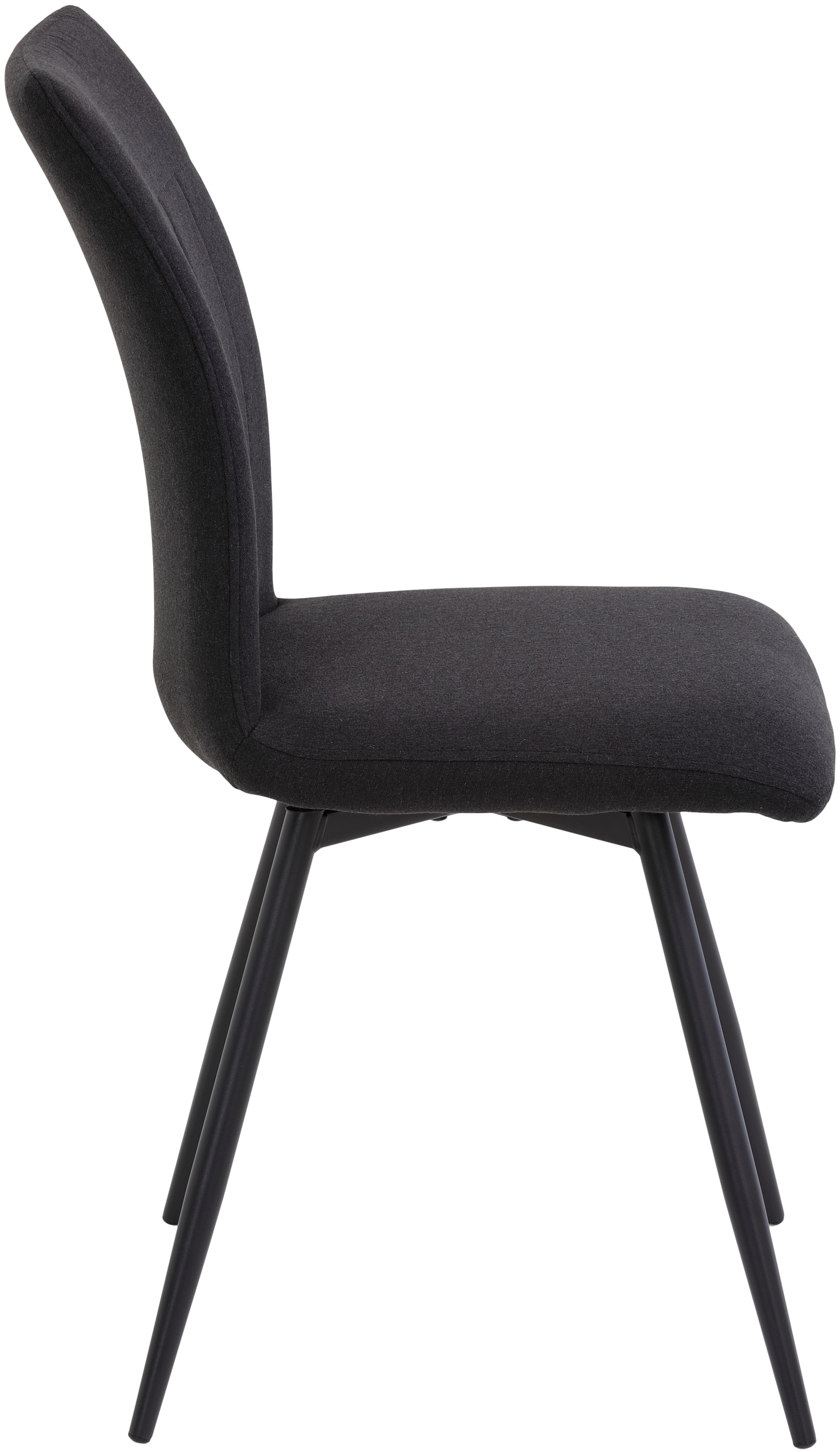 HELA Drehstuhl »Vierfussstuhl RIO«, (Set), 4 St., Webstoff, Esszimmerstuhl, 360° drehbar, gepolstert, Webstoff, 120kg belastbar