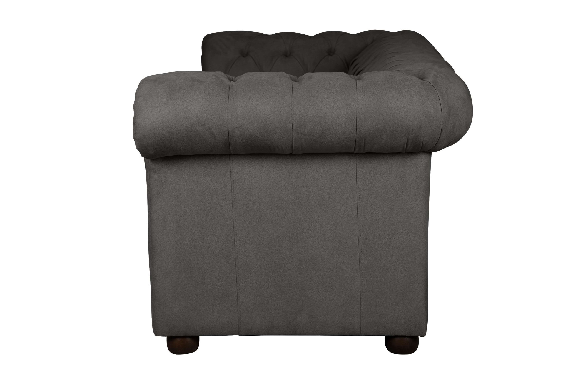 Home affaire 2-Sitzer »CHARENTE, Chesterfield-Sofa, Wellenfederung, Masse: B/T/H: 147/89/74 cm«, mit edler Knopfheftung und typischen Armlehnen