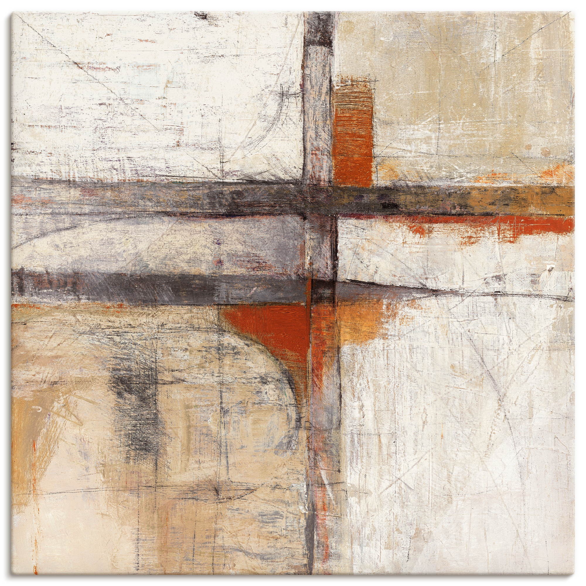 Image of Artland Wandbild »Sicht II«, Muster, (1 St.), in vielen Grössen & Produktarten -Leinwandbild, Poster, Wandaufkleber / Wandtattoo auch für Badezimmer geeignet bei Ackermann Versand Schweiz