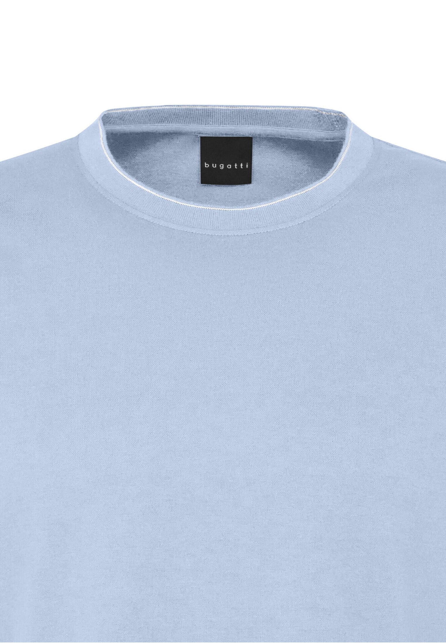 bugatti T-Shirt, aus Baumwoll-Mischung