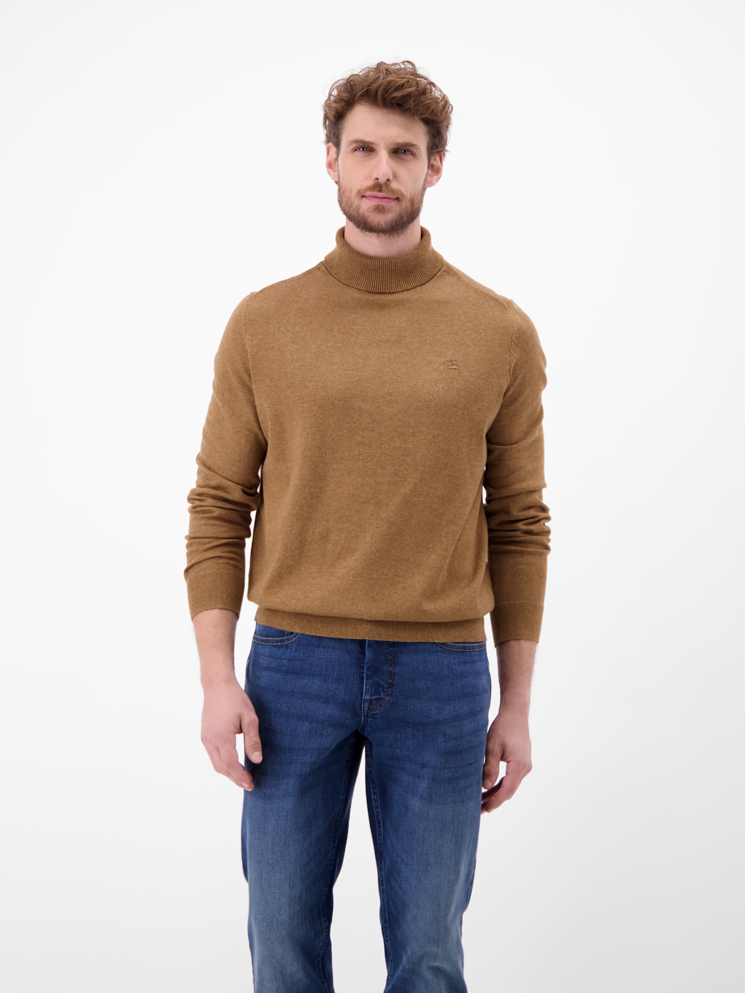 Image of LERROS Rollkragenpullover "Herren Rollkragen-Strickpullover"