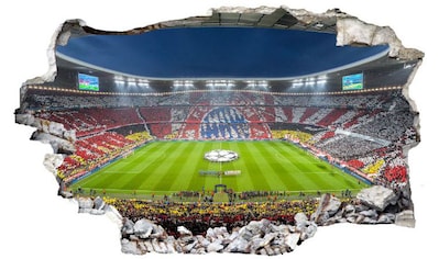 Wall-Art Fototapete »Bayern München Stadion Choreo Pack Mas« jetzt kaufen