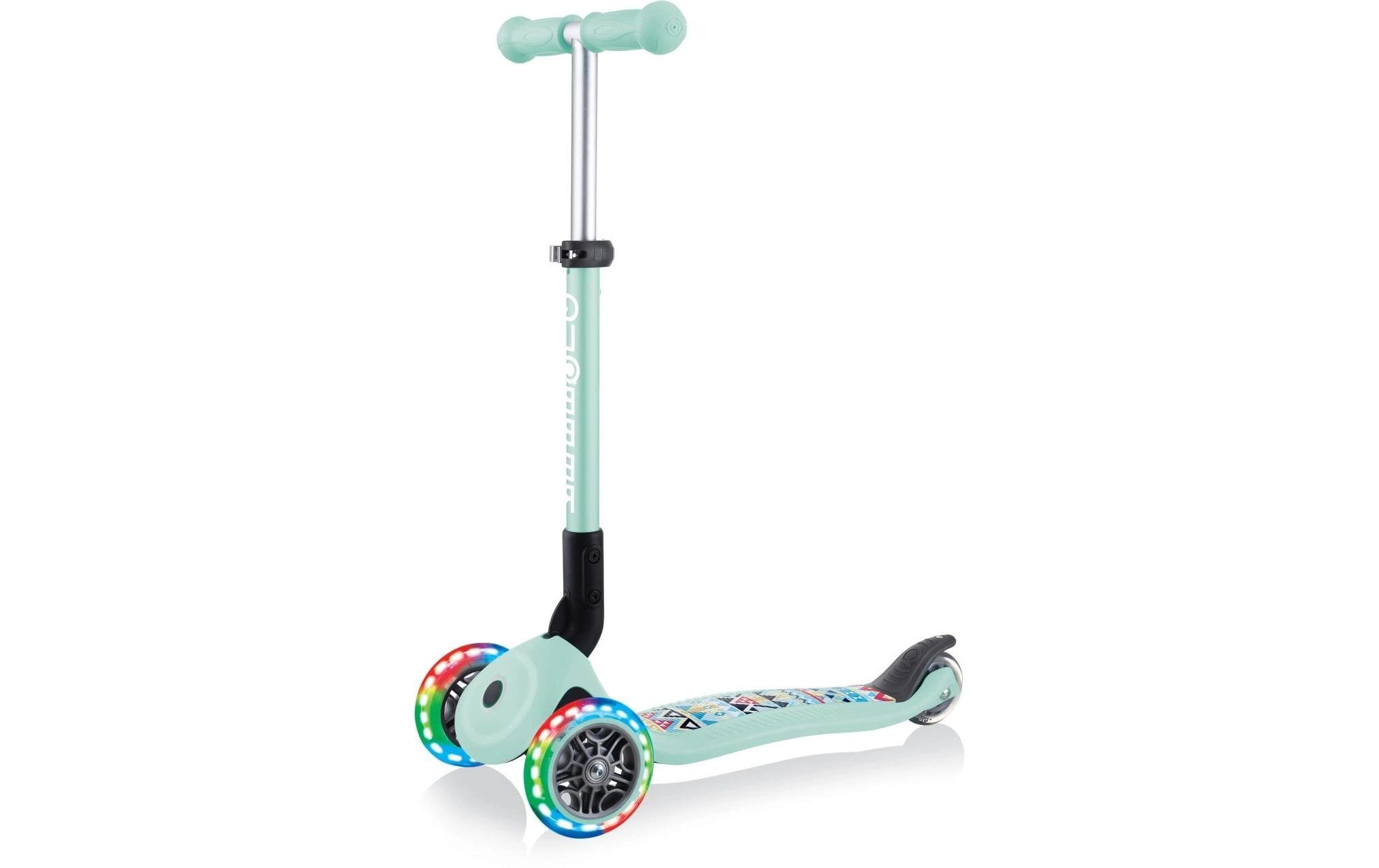 Globber Scooter »JUNIOR FOLDABLE FANTASY LIGHTS, mit Leuchtrollen«