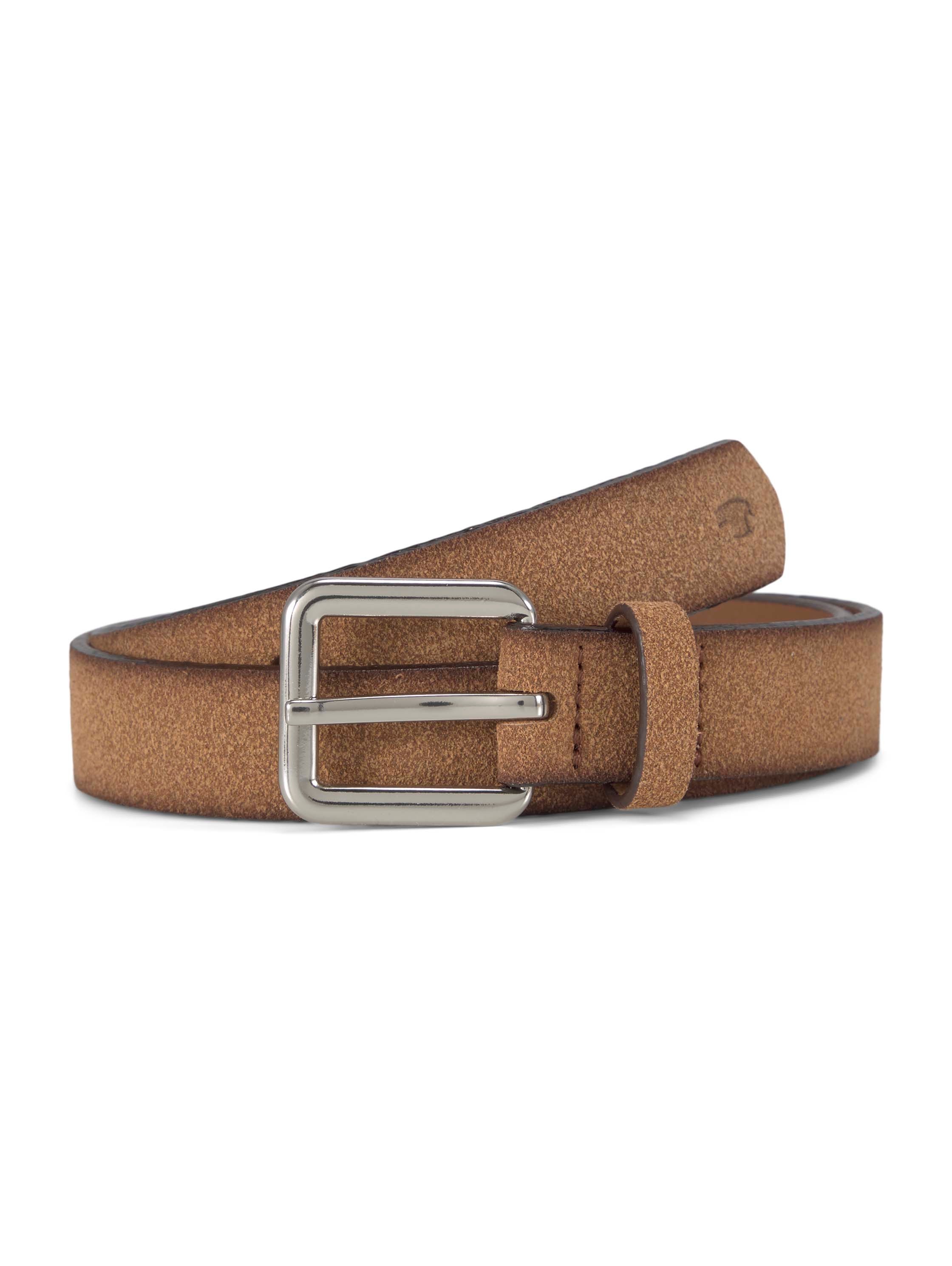 Image of TOM TAILOR Synthetikgürtel "TTDAISY" 2,5 cm breiter Kinder Gürtel, Mädchen, Veloursleder-Optik