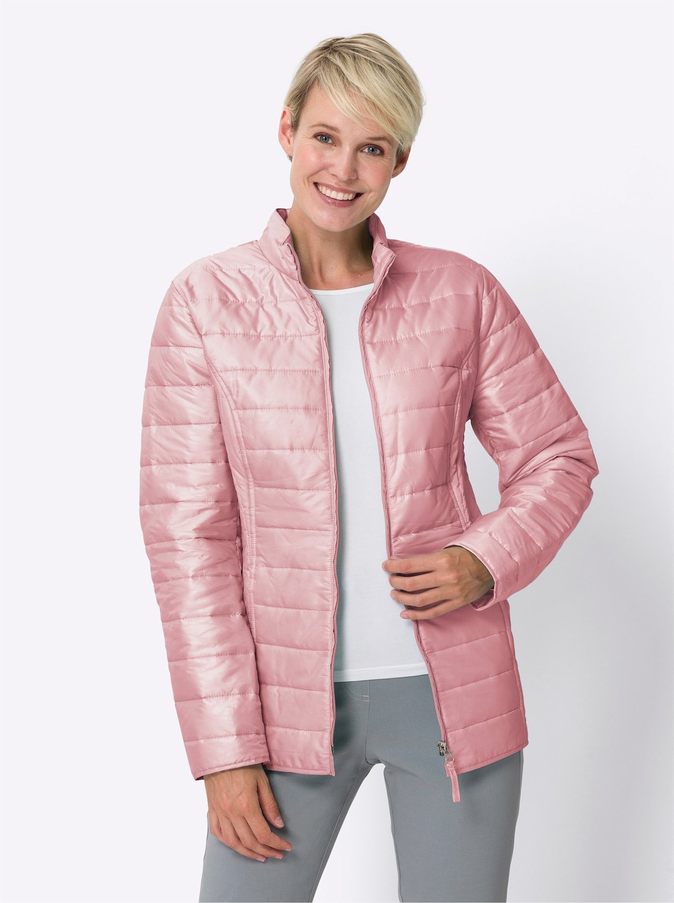 Classic Basics Steppjacke, ohne Kapuze