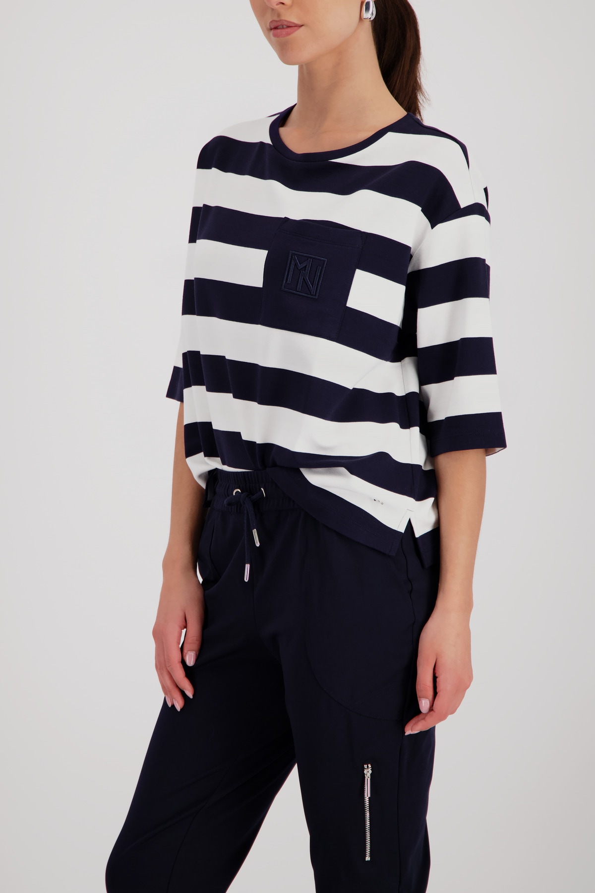 Monari Sweat-shirt , Regular fit avec poche poitrine

