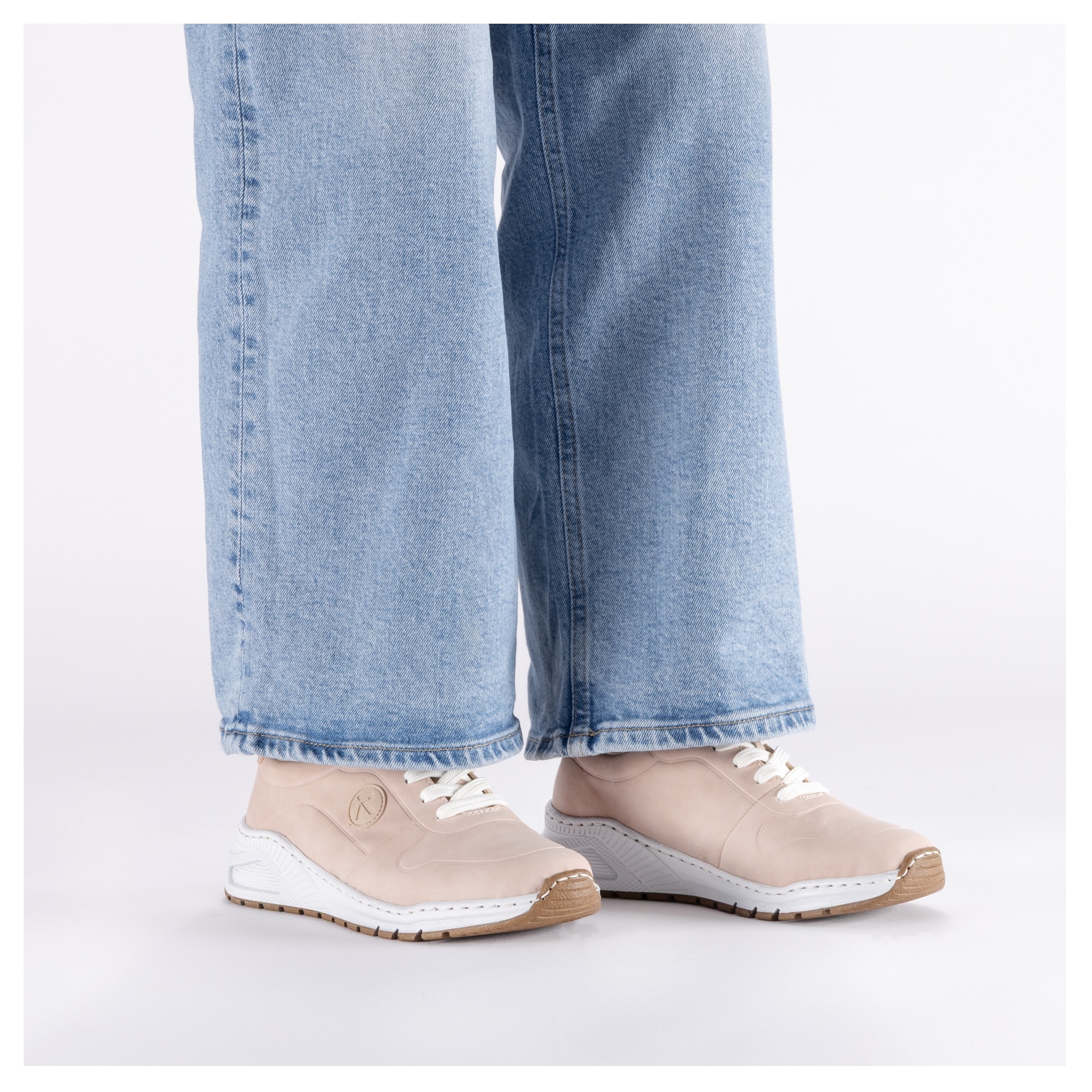 Rieker Sneakers  avec semelle intérieure MemoSoft, chaussure de loisir, chaussure basse, chaussure à lacets