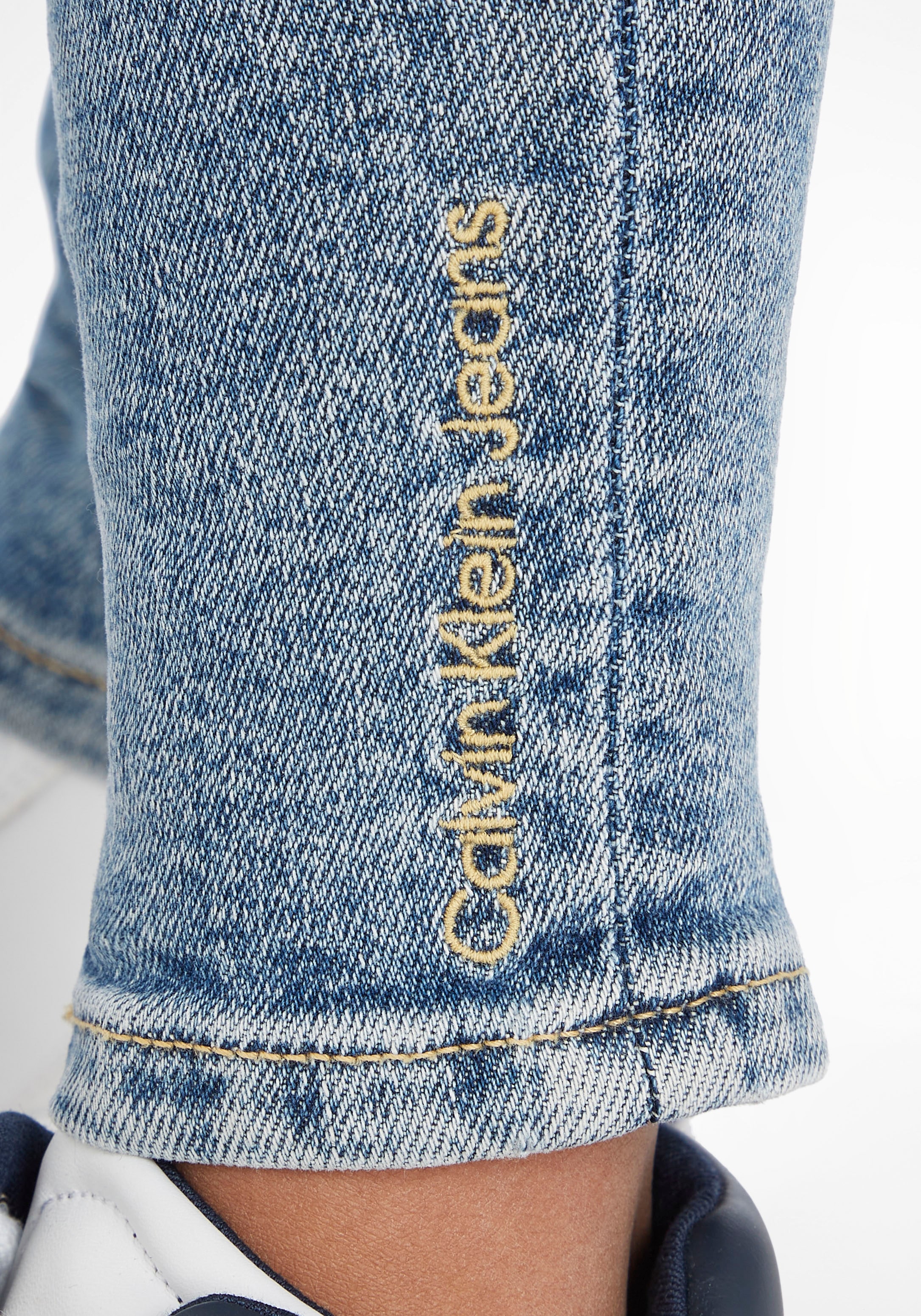 Calvin Klein Jeans Stretch-Jeans »MR SKINNY LIGHT BLUE SNAKE«