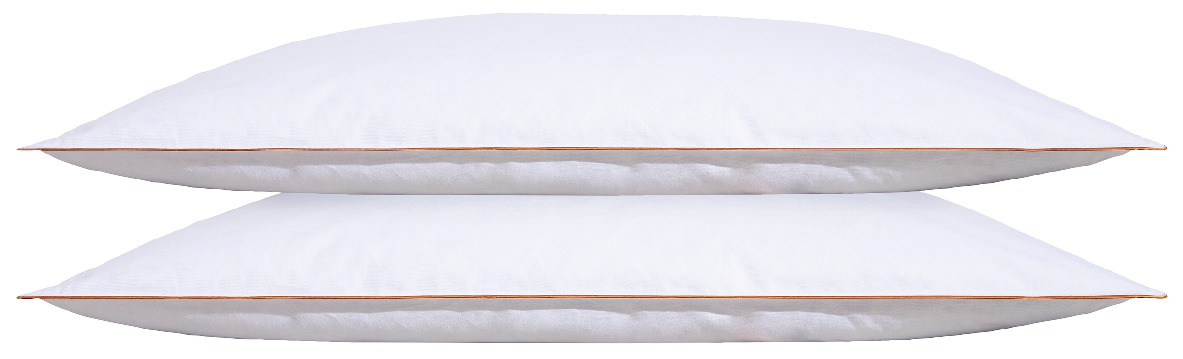 RIBECO Federkissen »Kopfkissen Richard, Kissen mit Daunenanteil, in 40x80 oder 80x80 cm«, Füllung: 90% Federn % 10% Daunen, Bezug: Baumwolle, (2 St.), Seit 105 Jahren überzeugt RIBECO durch Qualität