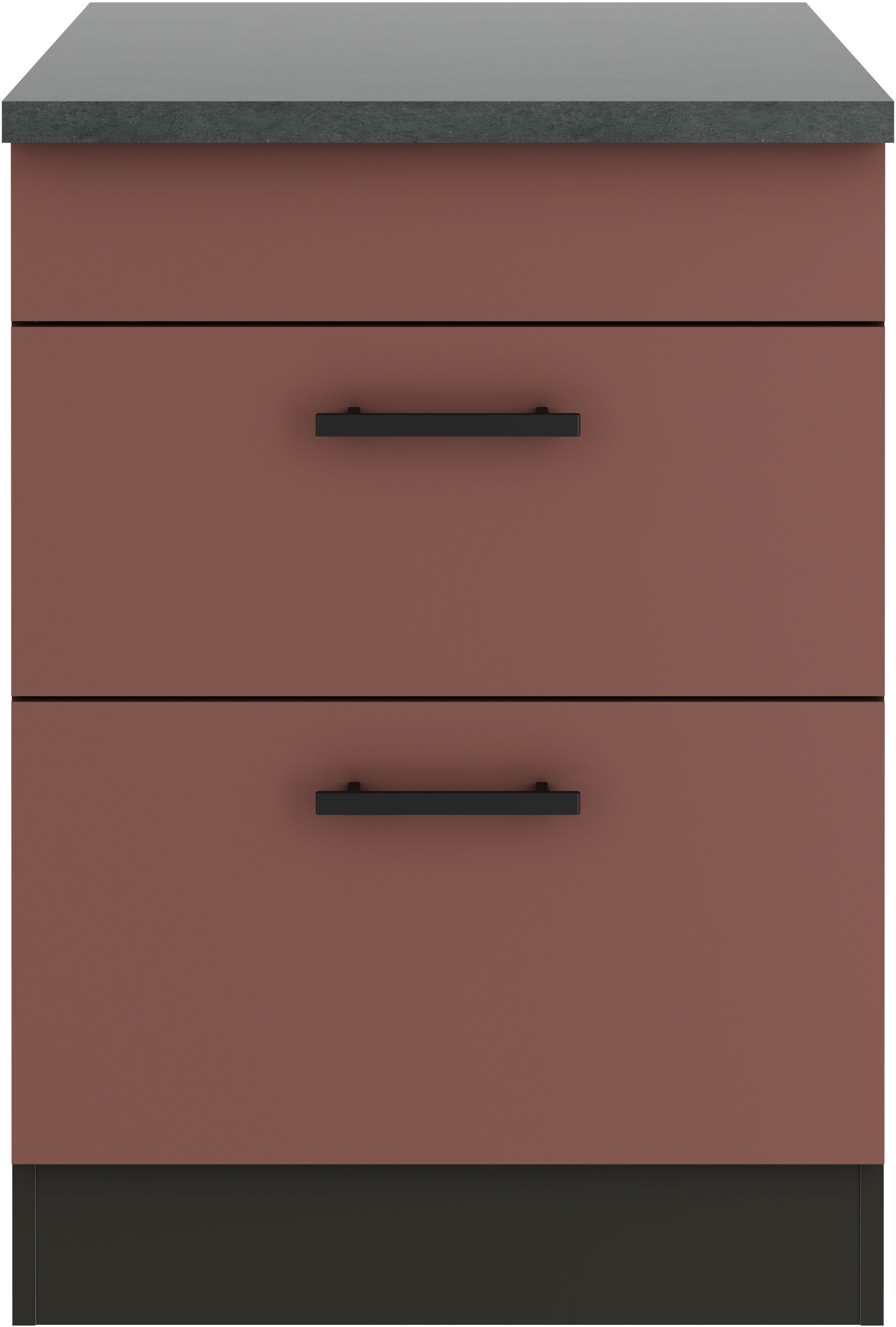 OPTIFIT Kochfeldumbauschrank "Palma" Breite 60 cm, für Kochfelder, mit 2 Auszügen