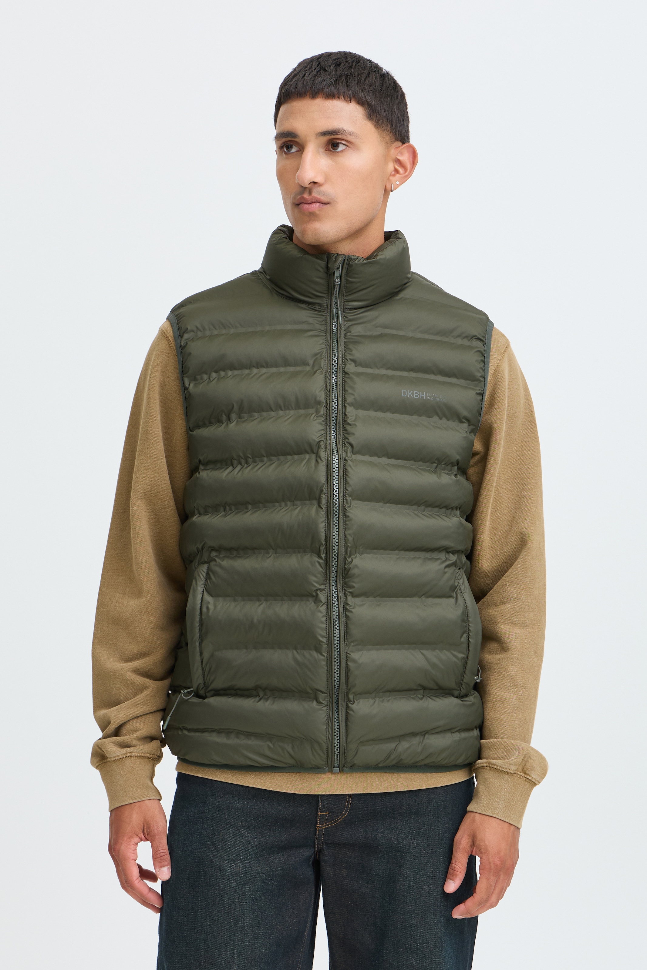 Image of Blend Steppweste "BHFICCO HEATED VEST" Kunstfaser, regular fit