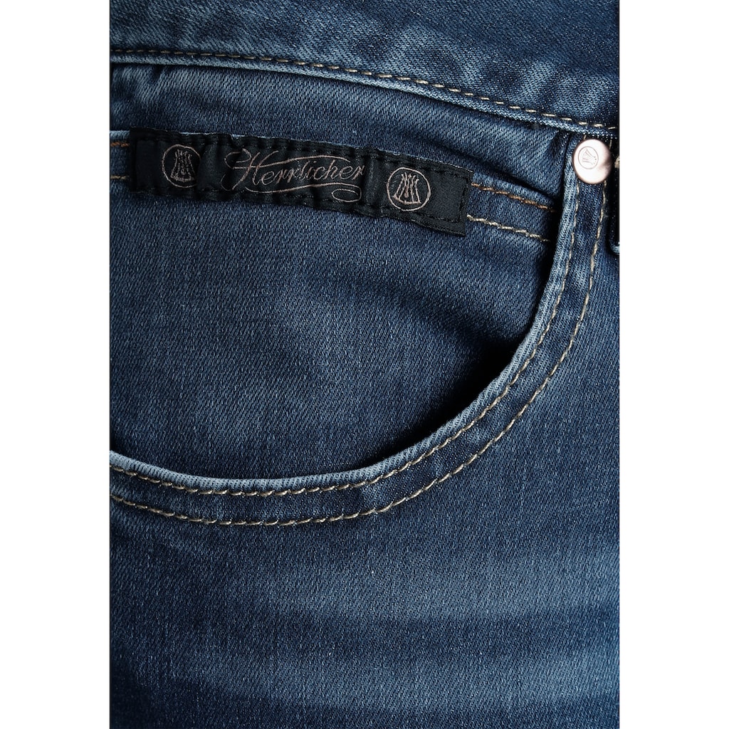 Herrlicher Ankle-Jeans »TOUCH CROPPED REUSED«, umweltfreundlich dank dem Einsatz von Recycled Denim