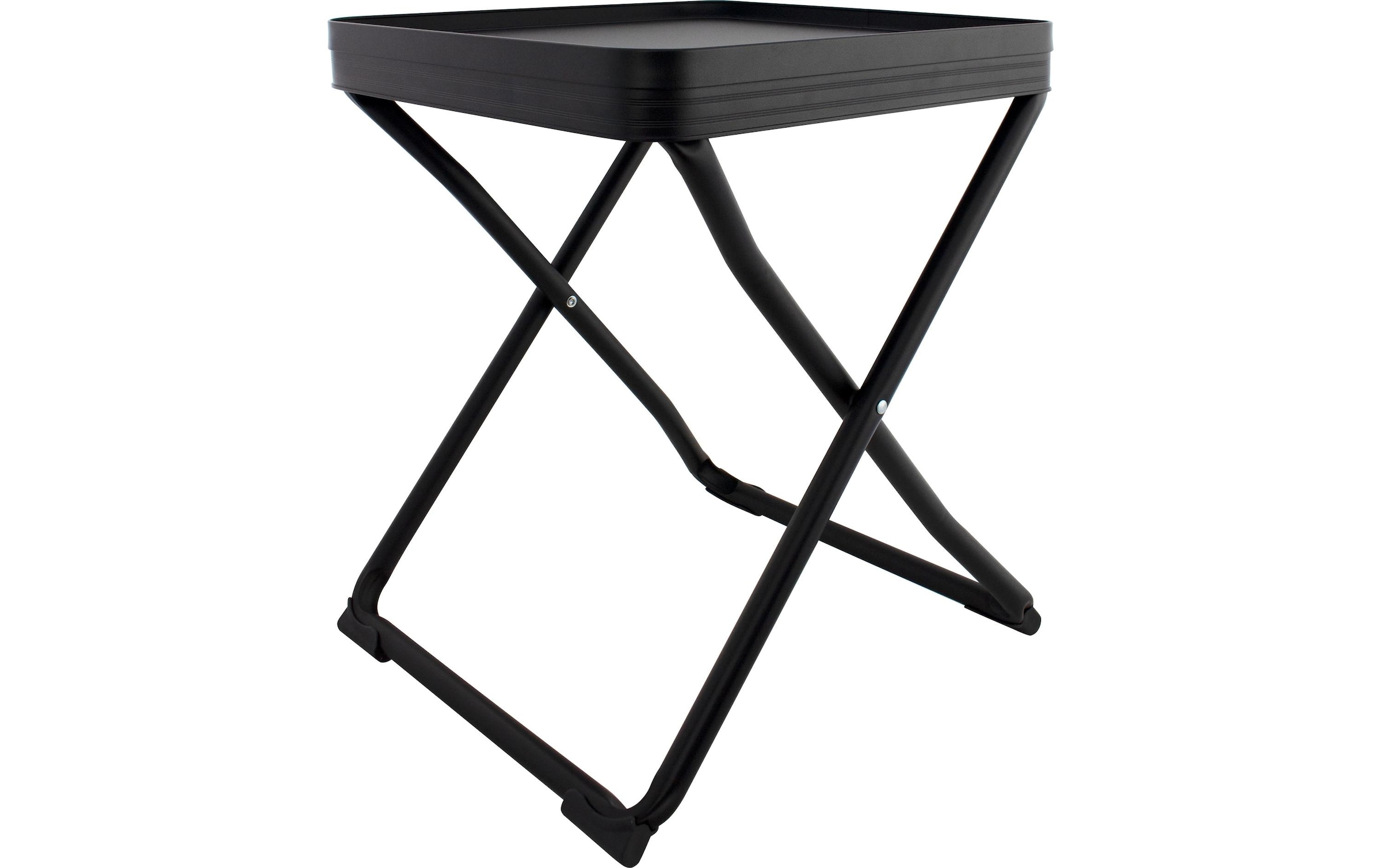 Eurotrail Tabouret de camping »Bari mit Platte« pliable