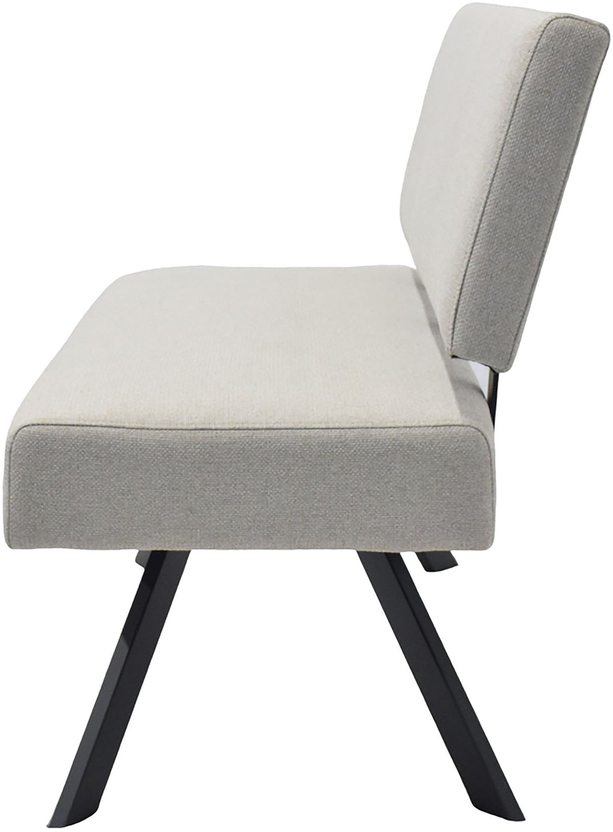 byLIVING Banc »TORONTO« Webstoff, bis 160 kg, Taschenfederkern, 4-Fussgestell, 3 Sitzplätze