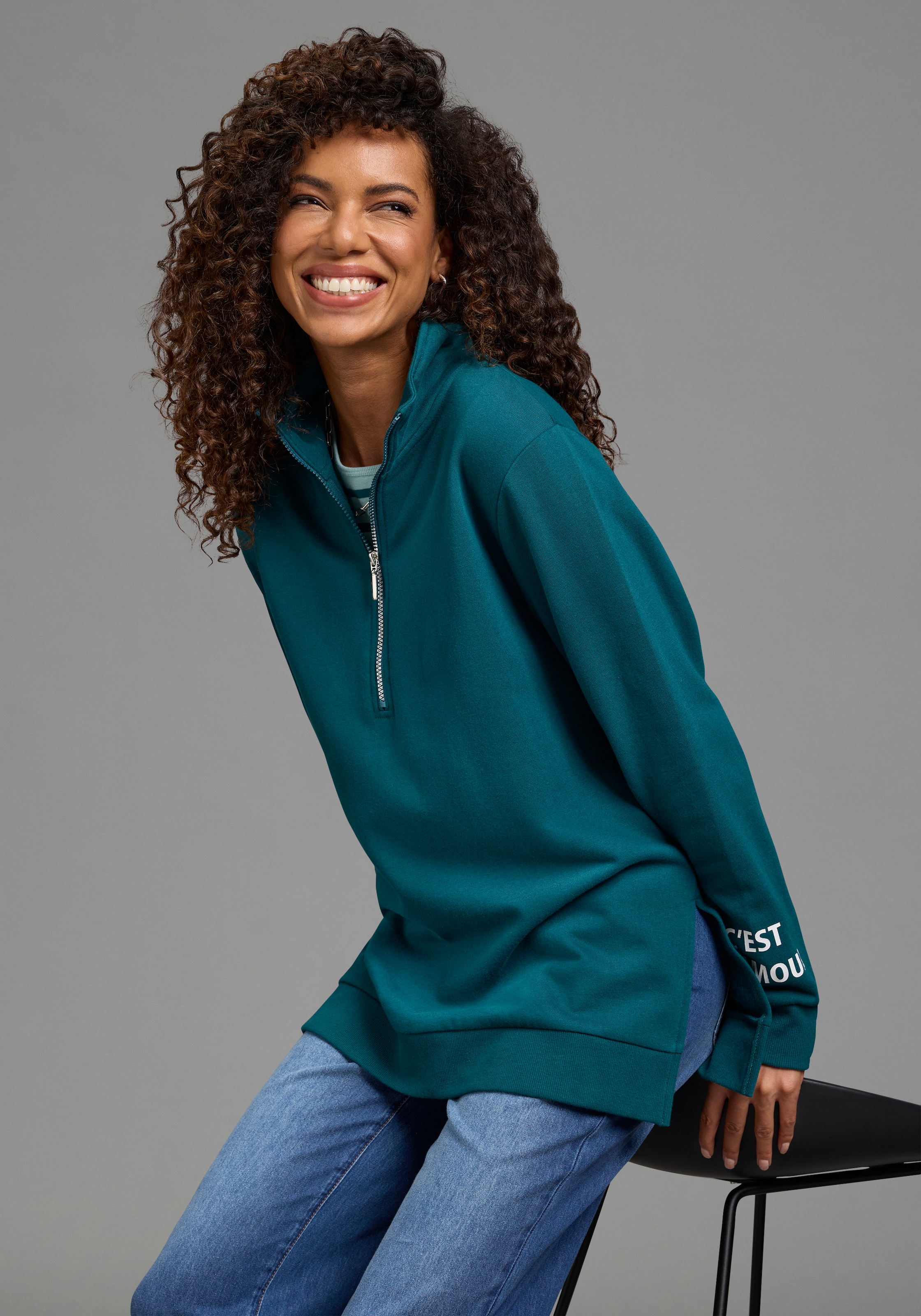 Image of Laura Scott Longsweatshirt, in grossen Grössen verfügbar