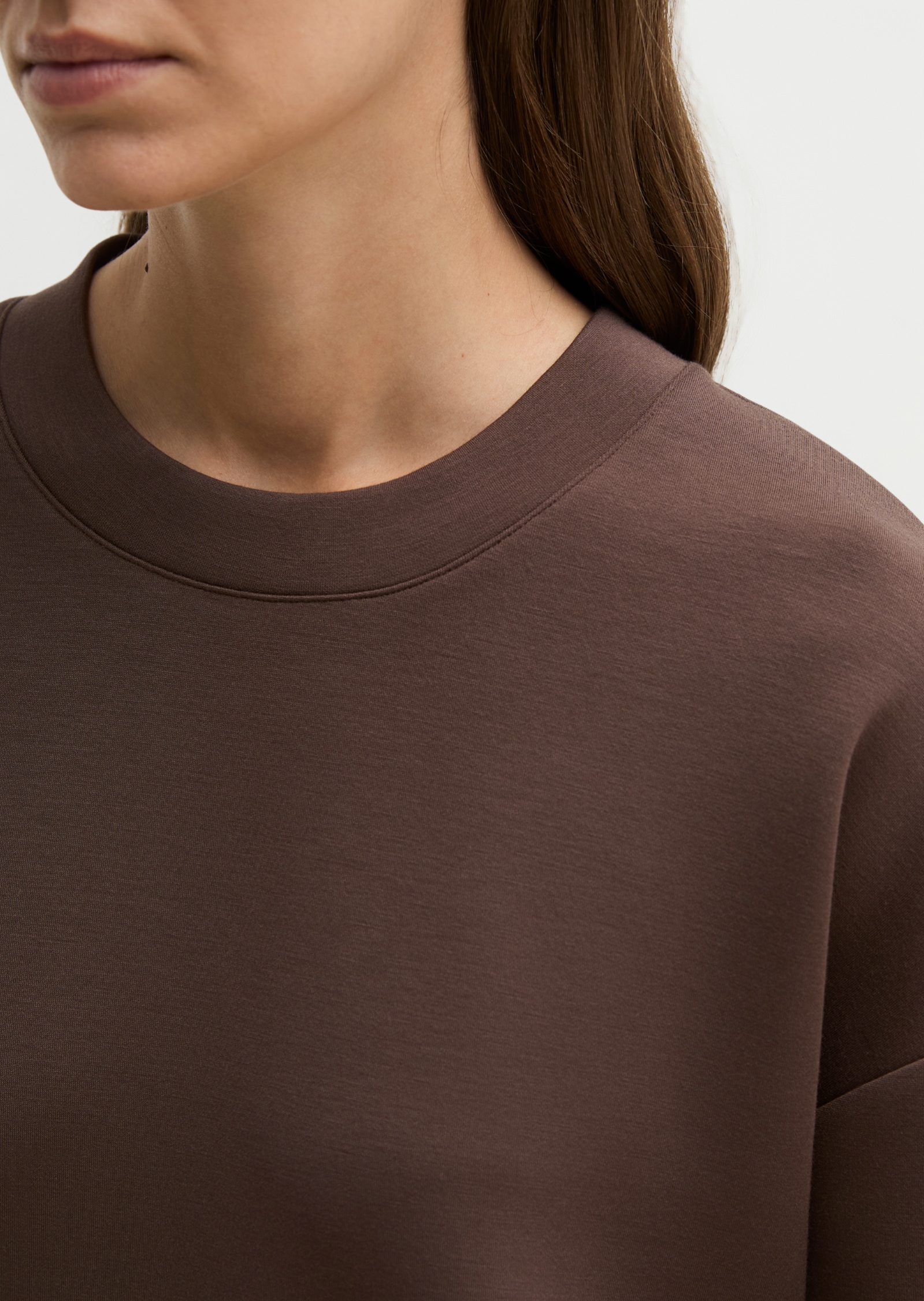 Marc O'Polo Sweatshirt , moderner Overshirt-Charakter, lockere Passform
