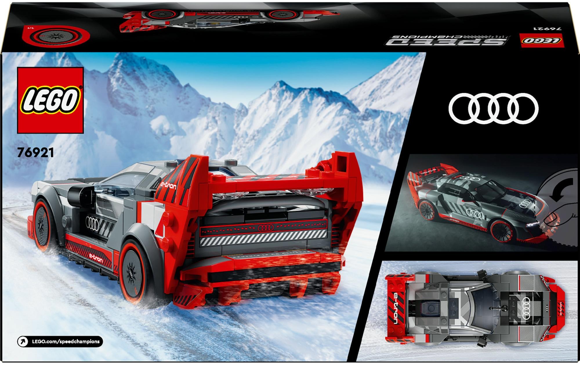 LEGO® Briques de jeu »Speed Champions Audi S1 e-tron quattro Rennwagen 76921«