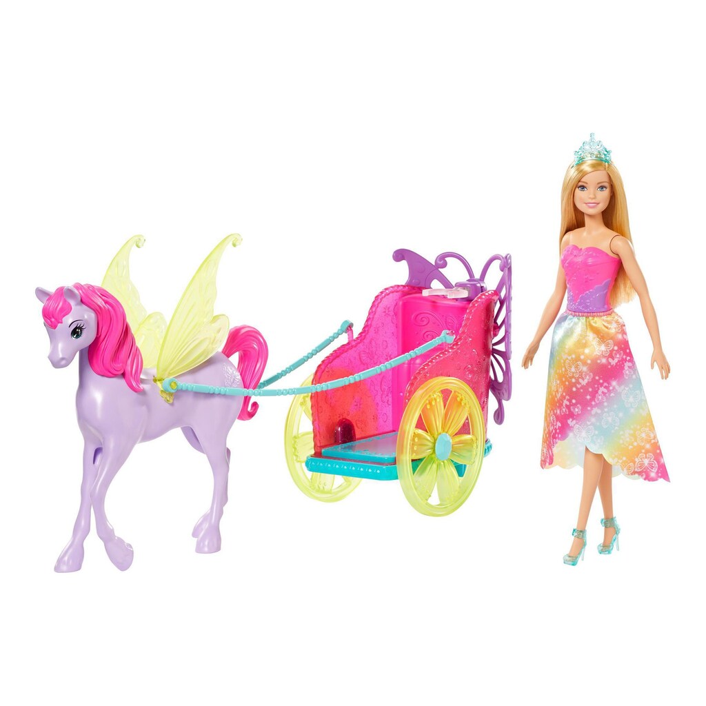 Barbie Spielfigur »Prinzessin mit Kutsche«