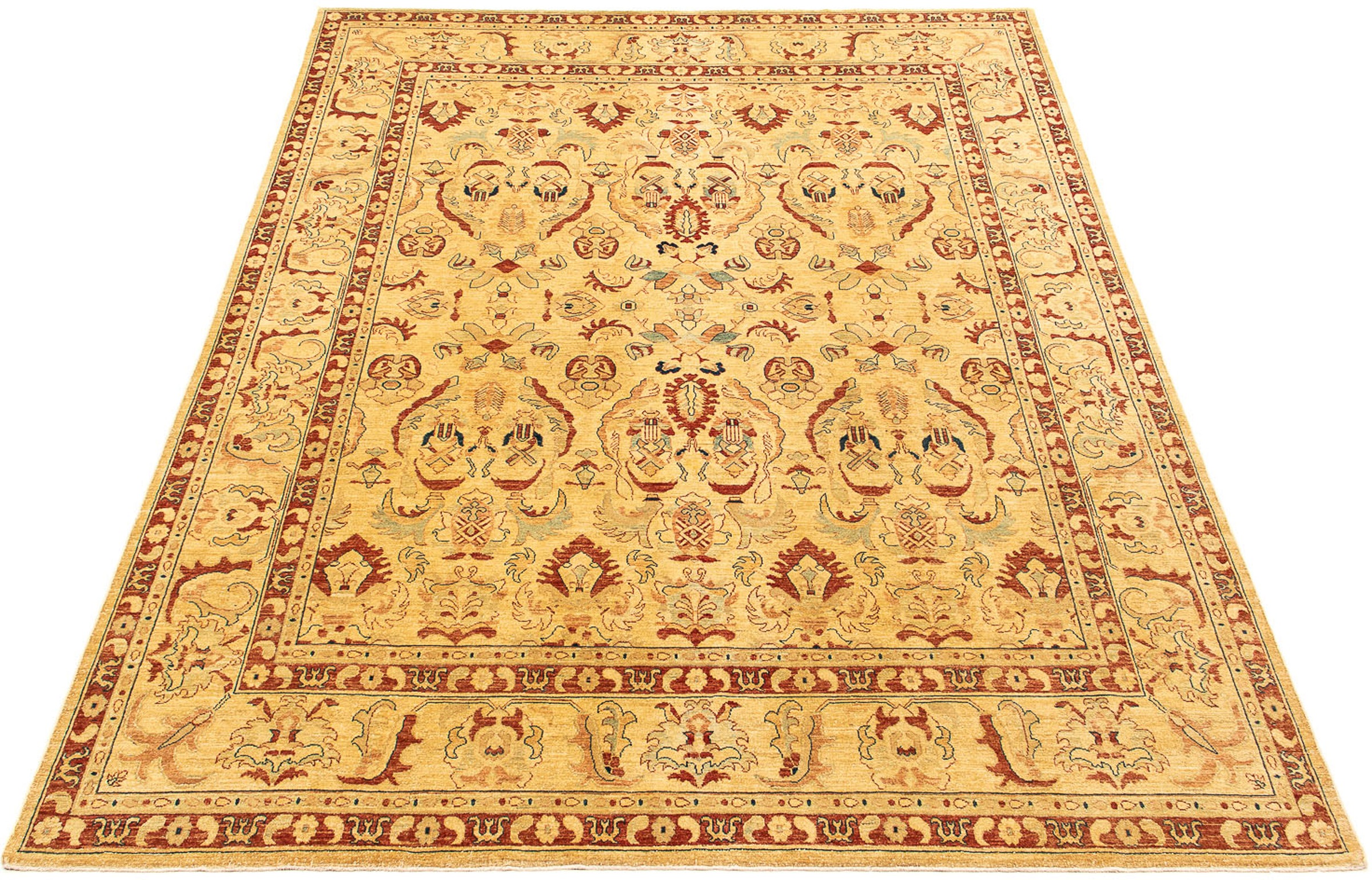 Image of morgenland Orientteppich »Perser - Nomadic - 362 x 293 cm - braun«, rechteckig, 10 mm Höhe, Wohnzimmer, Handgeknüpft, Einzelstück mit Zertifikat bei Ackermann Versand Schweiz
