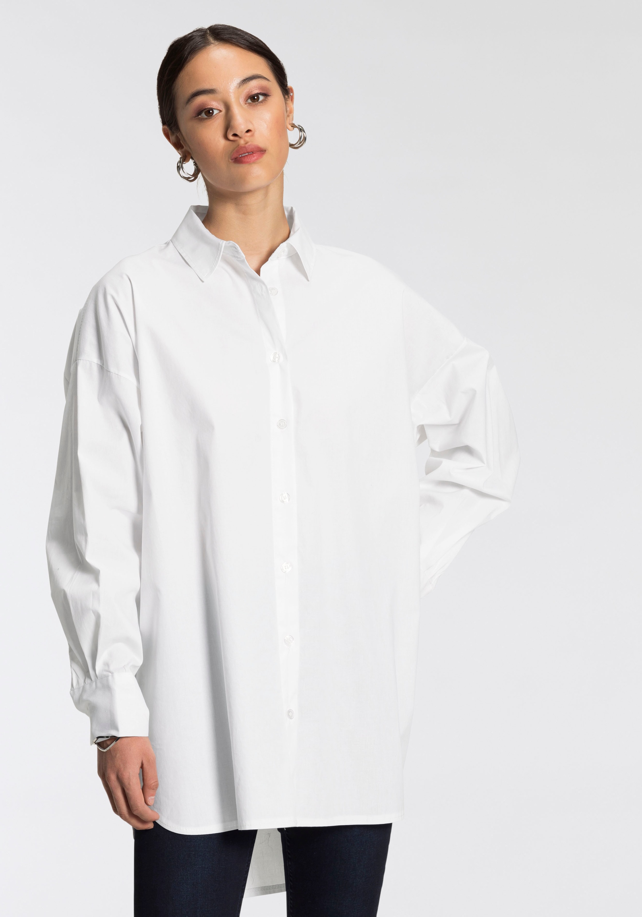 Image of HaILY’S Hemdbluse, im Oversize Look bei Ackermann Versand Schweiz