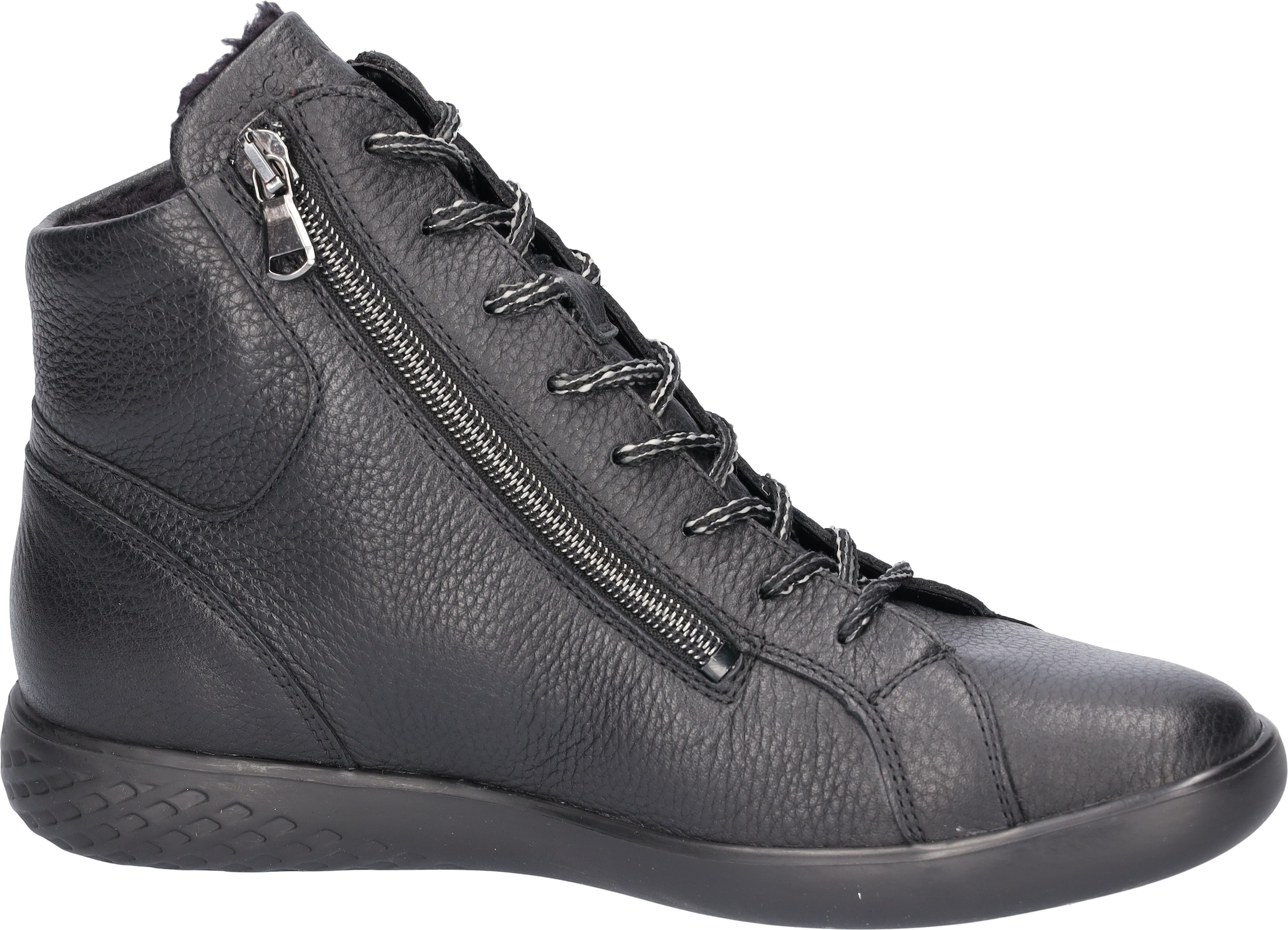 Waldläufer Bottines de sneakers »H-CLOE«  Bottines à lacets, chaussure confortable, fermetures éclair, largeur confort H