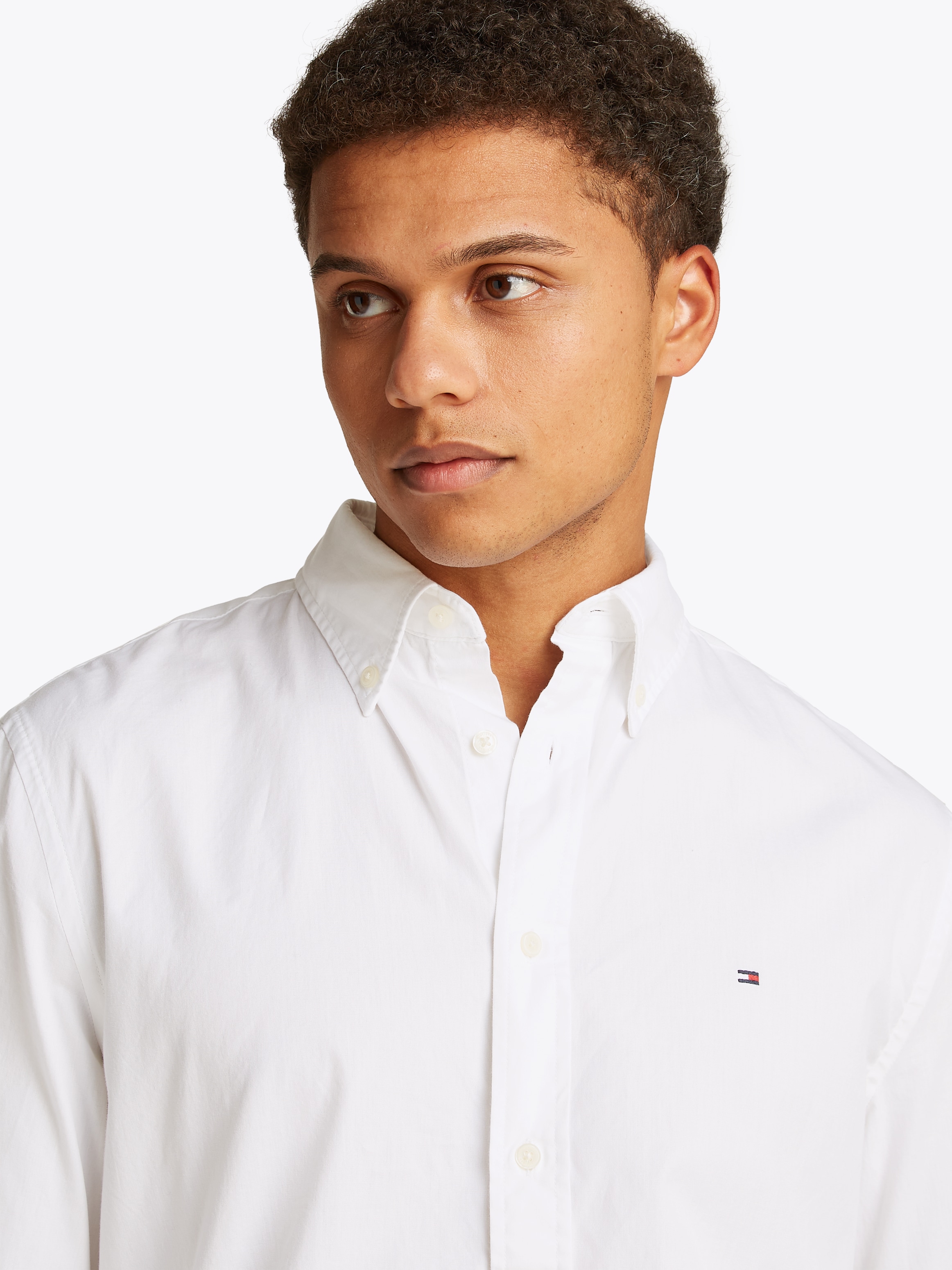 Tommy Hilfiger Chemise à manches longues »CORE FLEX POPLIN SOLID Regular Fit SHIRT«