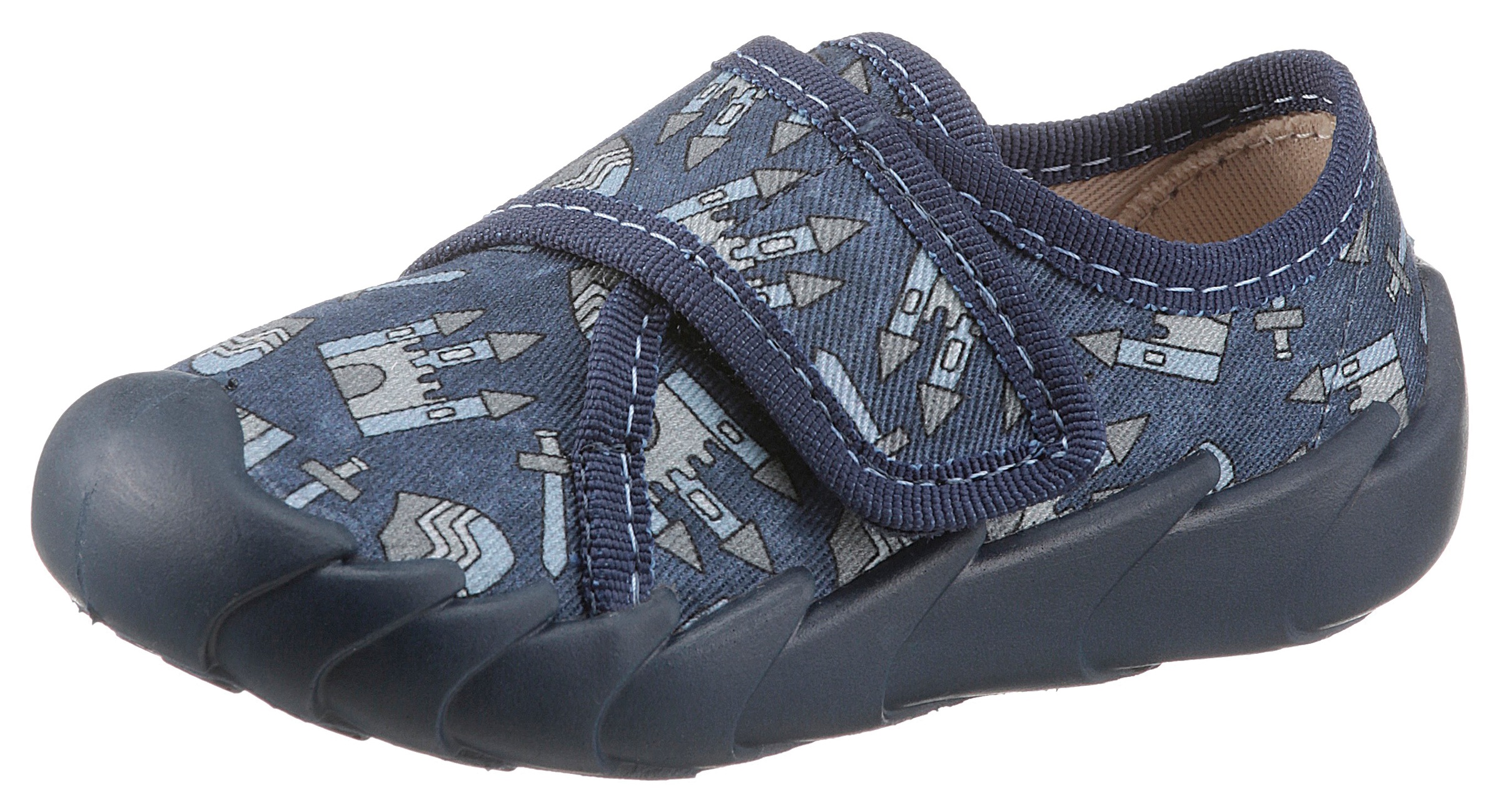 Image of ELEFANTEN Hausschuh »Salvo Star«, mit Klettriegel bei Ackermann Versand Schweiz